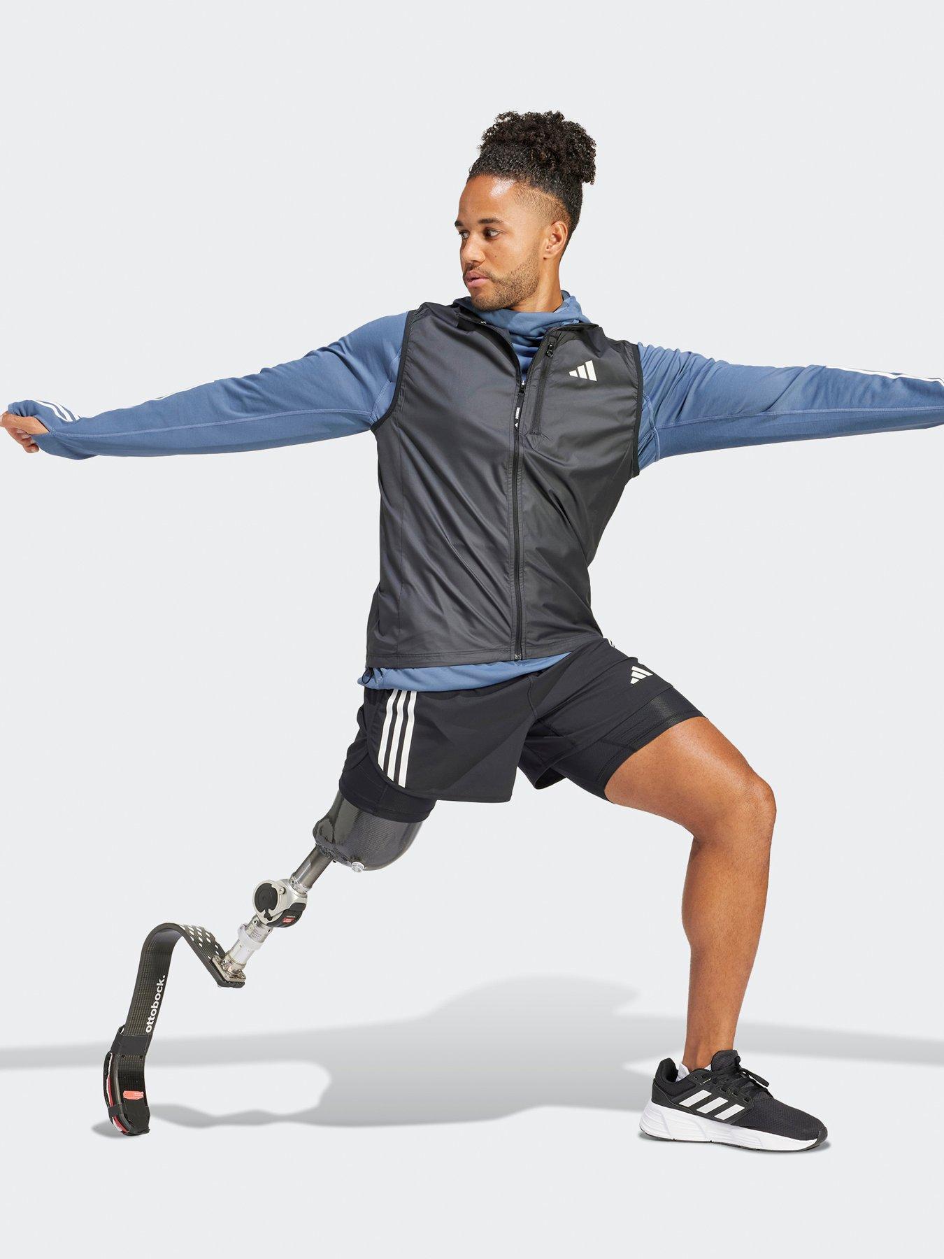 Image 3 of 5 of adidas Mens Running Own The Run Vest - Black
