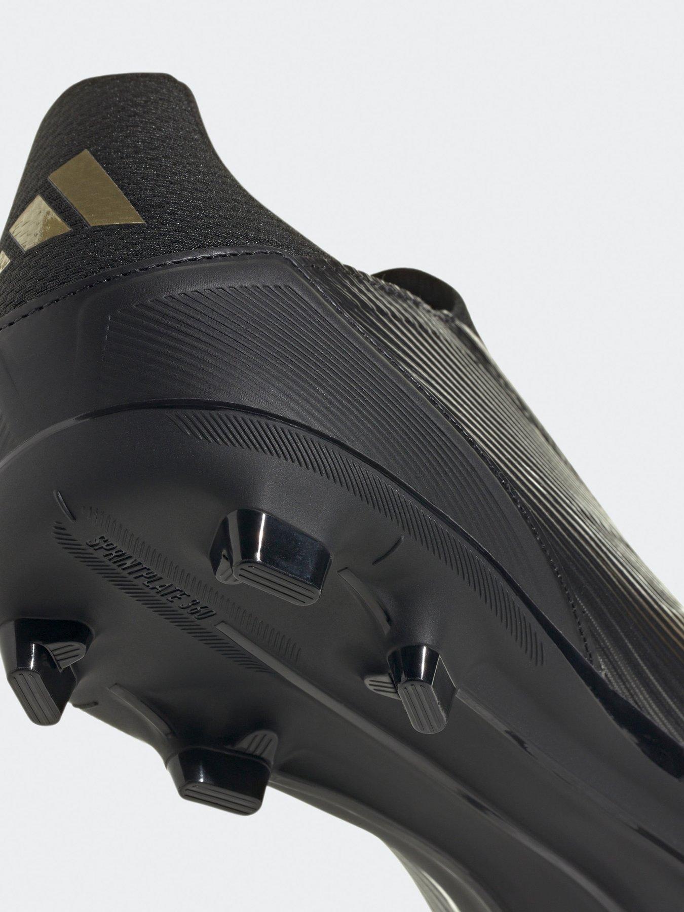 Image 6 of 6 of adidas Mens F50 League Laceless Firm Ground Football Boot -black/gold