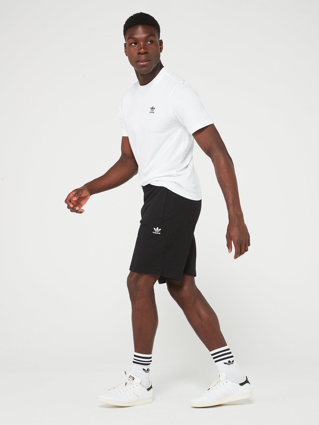 Image 5 of 6 of adidas Originals Mens Essentials Short - Black