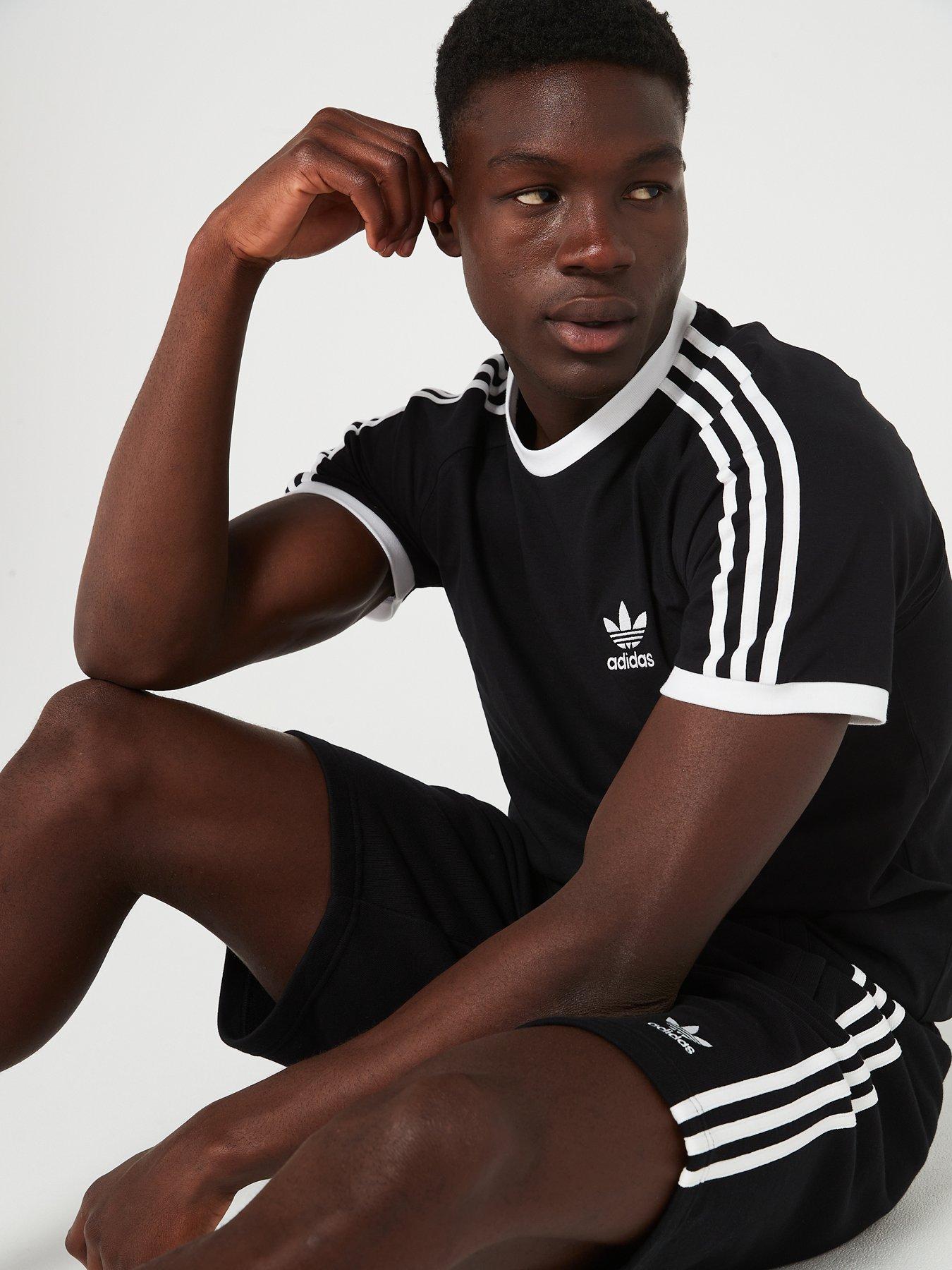Image 4 of 6 of adidas Sportswear Mens 3-stripes Short - Black