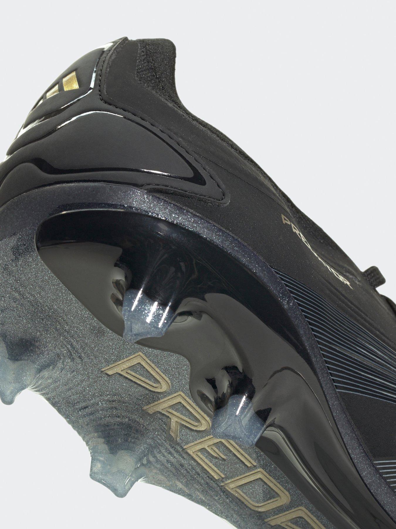 adidas Mens Predator Pro Firm Ground Football Boot -black/gold Very