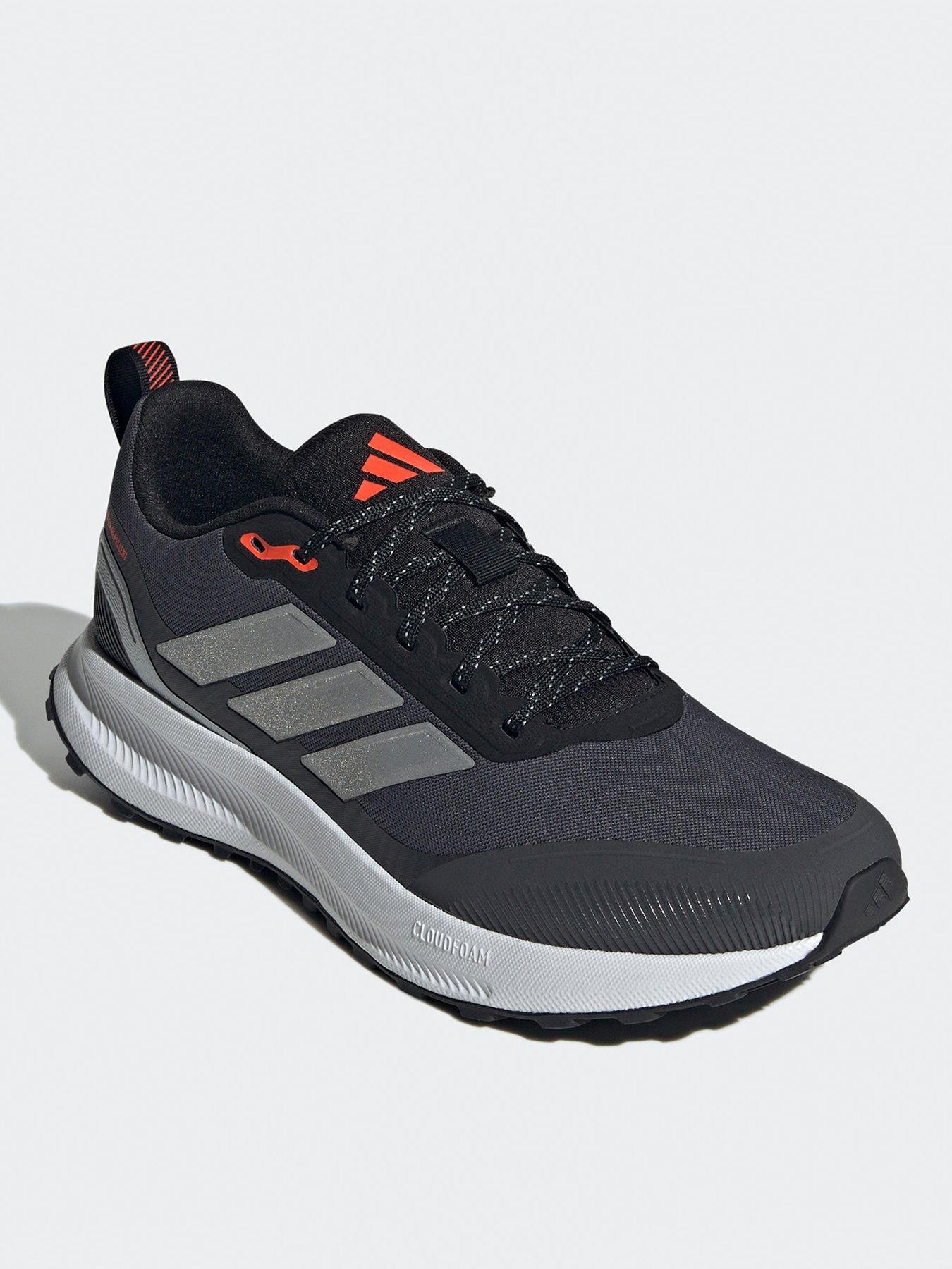 adidas Men's Trail Running Runfalcon Trainers Black Very