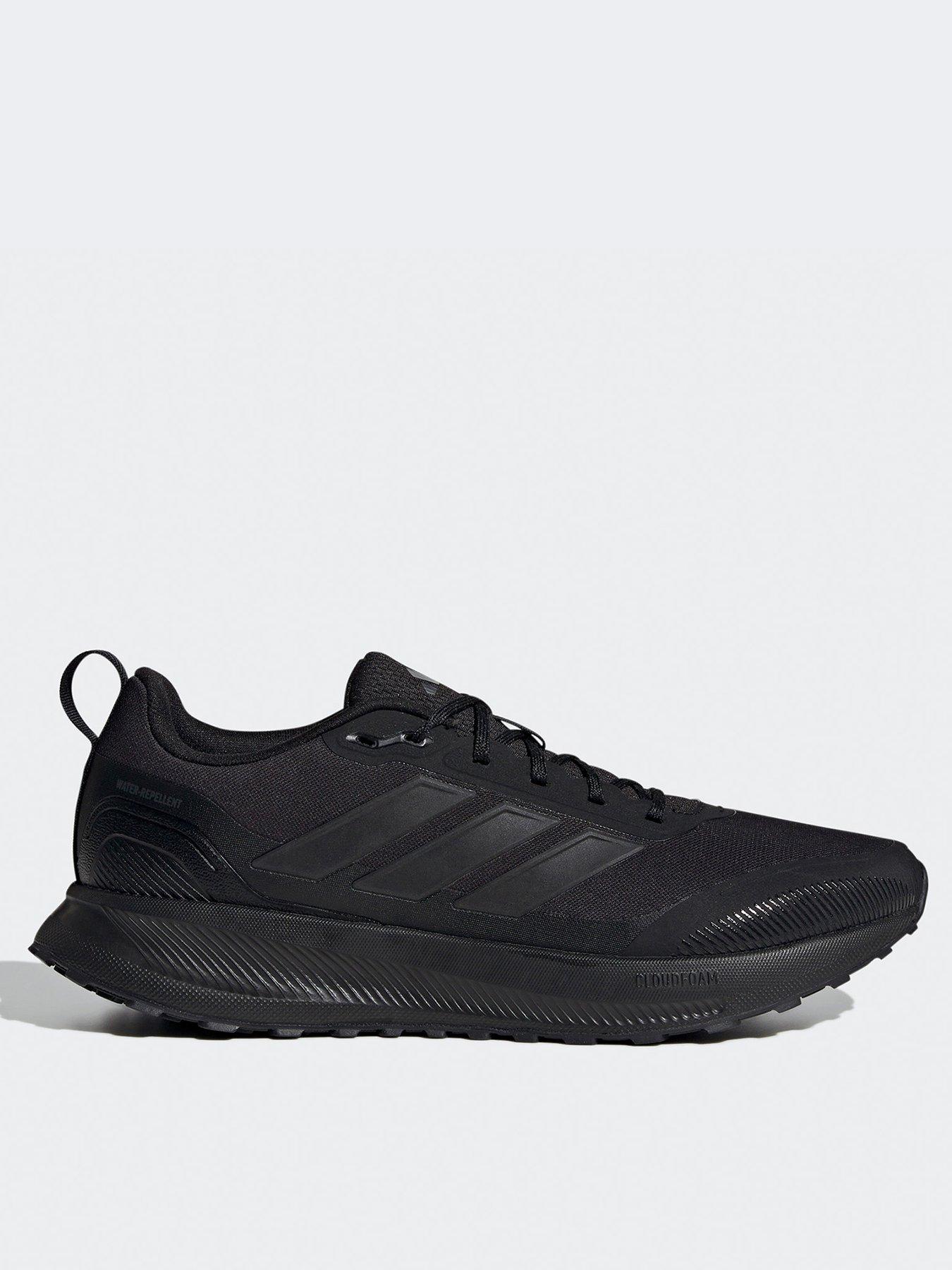Mens black adidas trainers size 10 hotsell