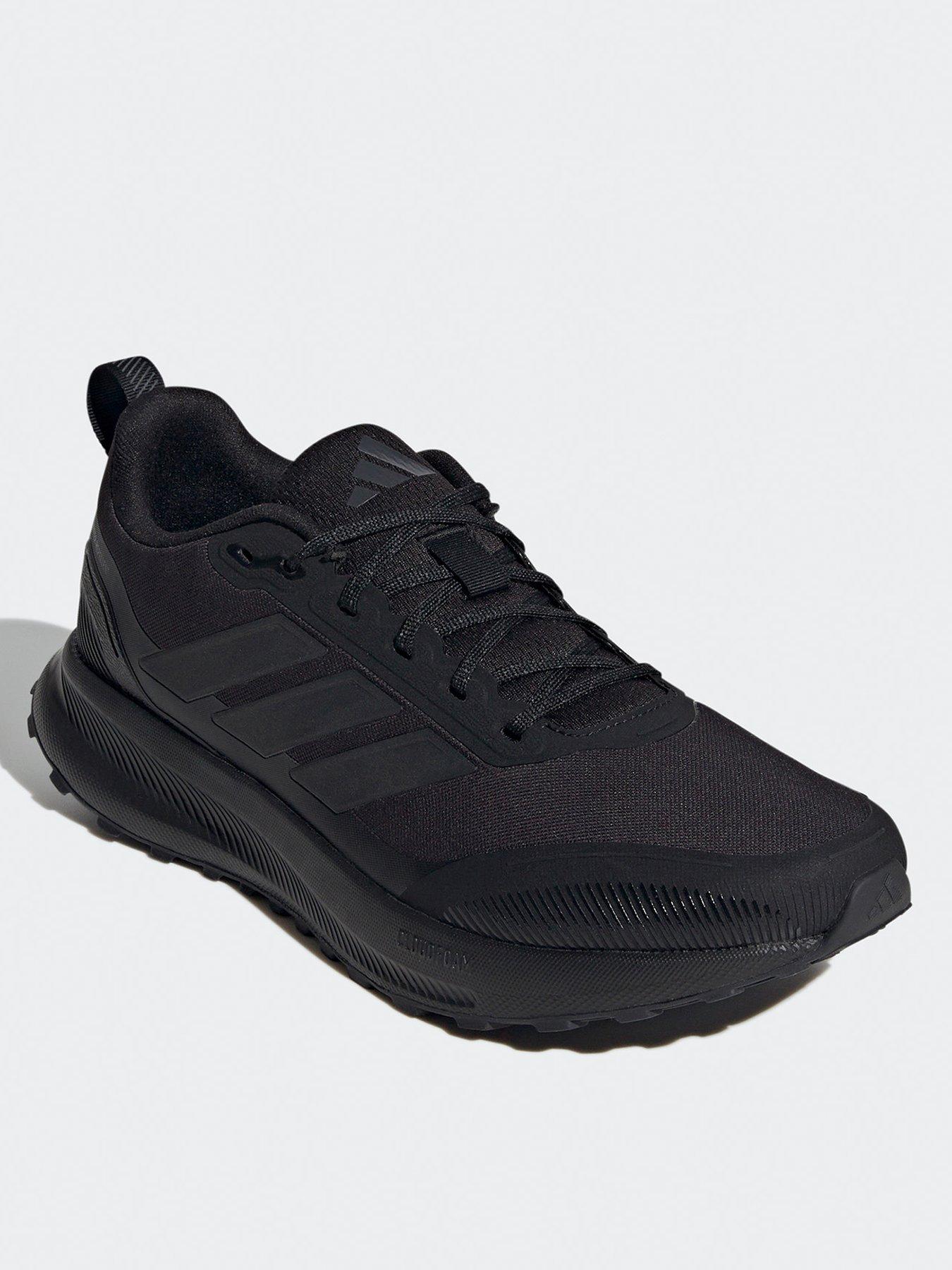 adidas Men's Trail Running Runfalcon Trainers Black Very