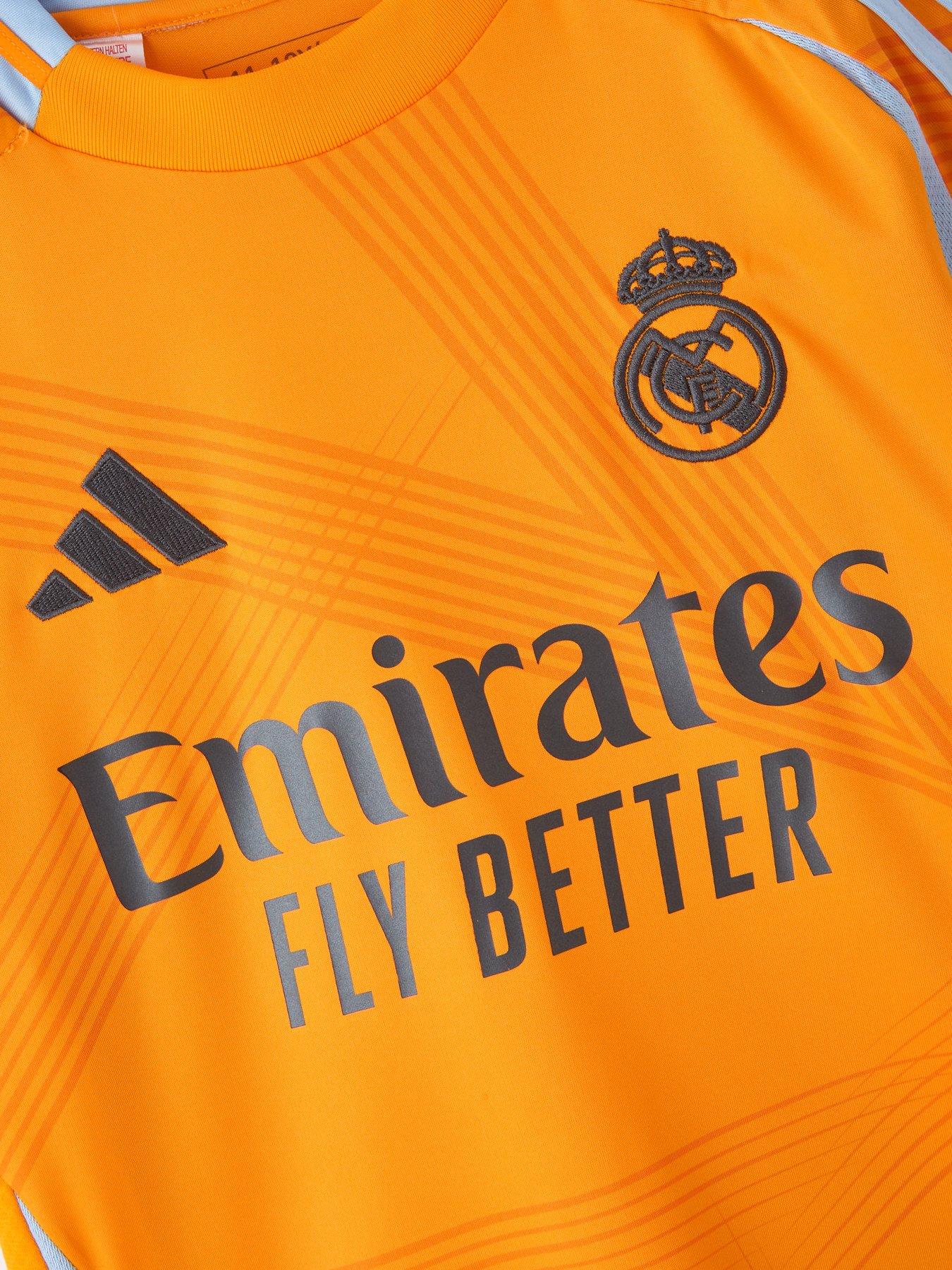 Image 3 of 4 of adidas Real Madrid Junior 24/25 Away Stadium Replica Shirt - Orange