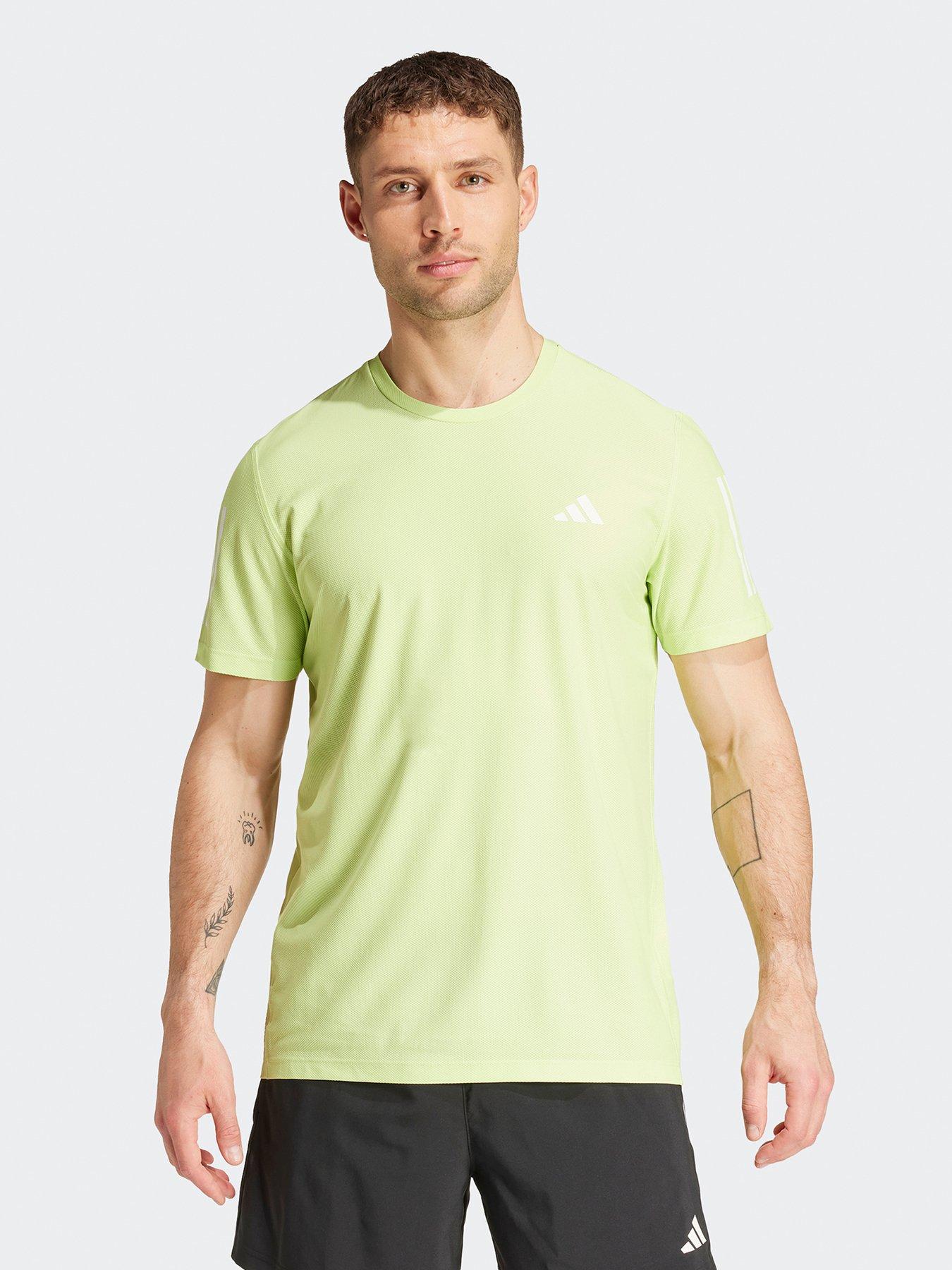 undefined Mens Running Own The Run T-Shirt - Green