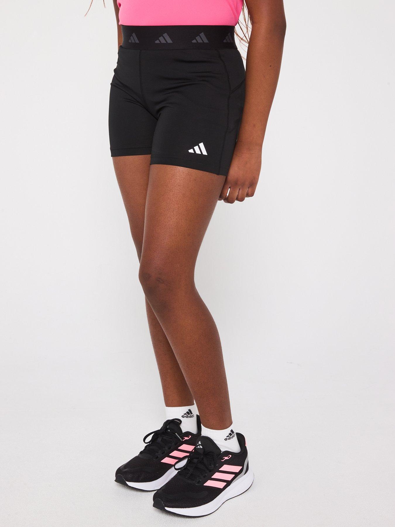 Image 5 of 5 of adidas Junior Girls Training Tech Fit Short Tights - Black