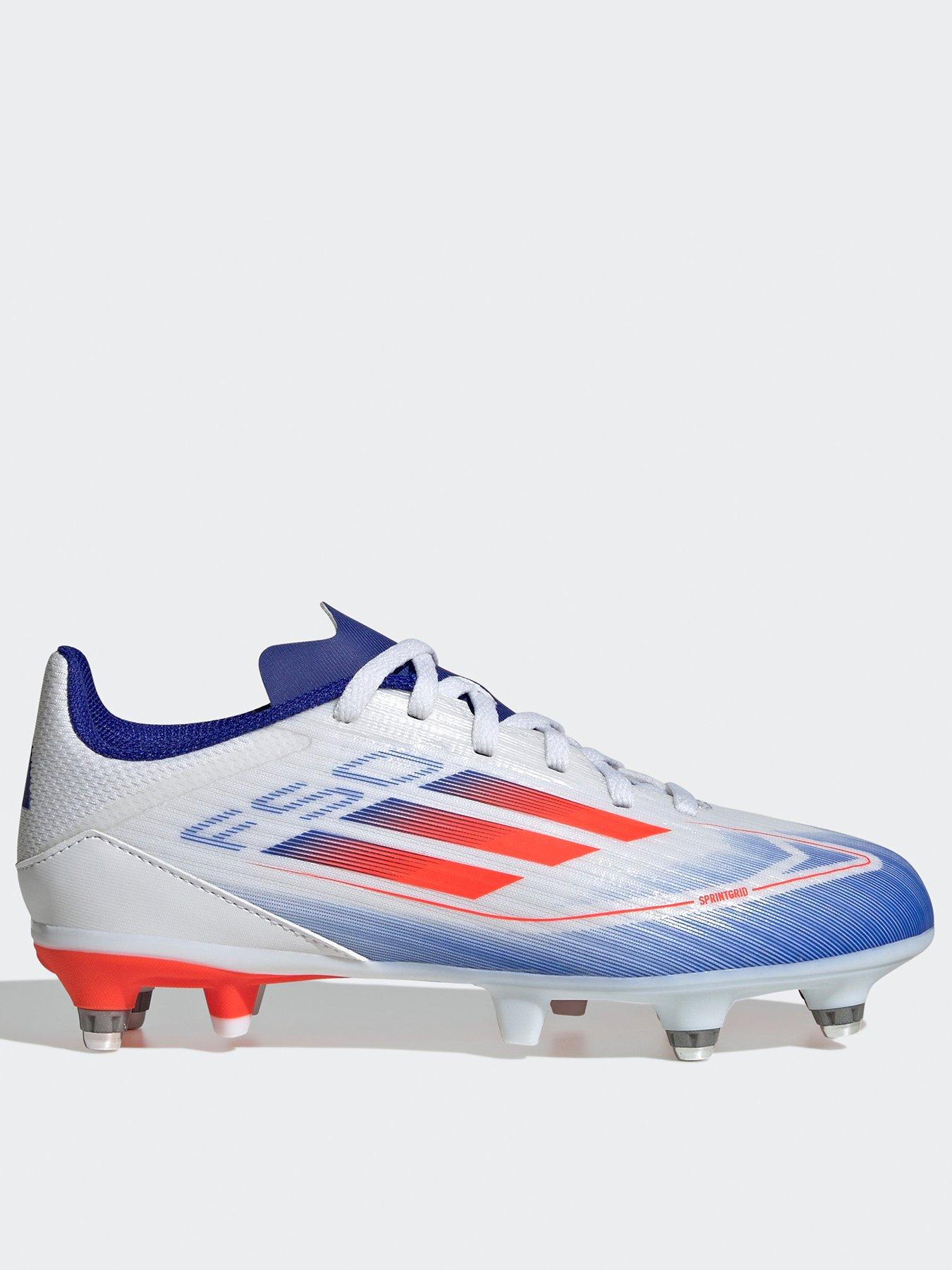 adidas Junior F50 League Soft Ground Football Boot -white Very