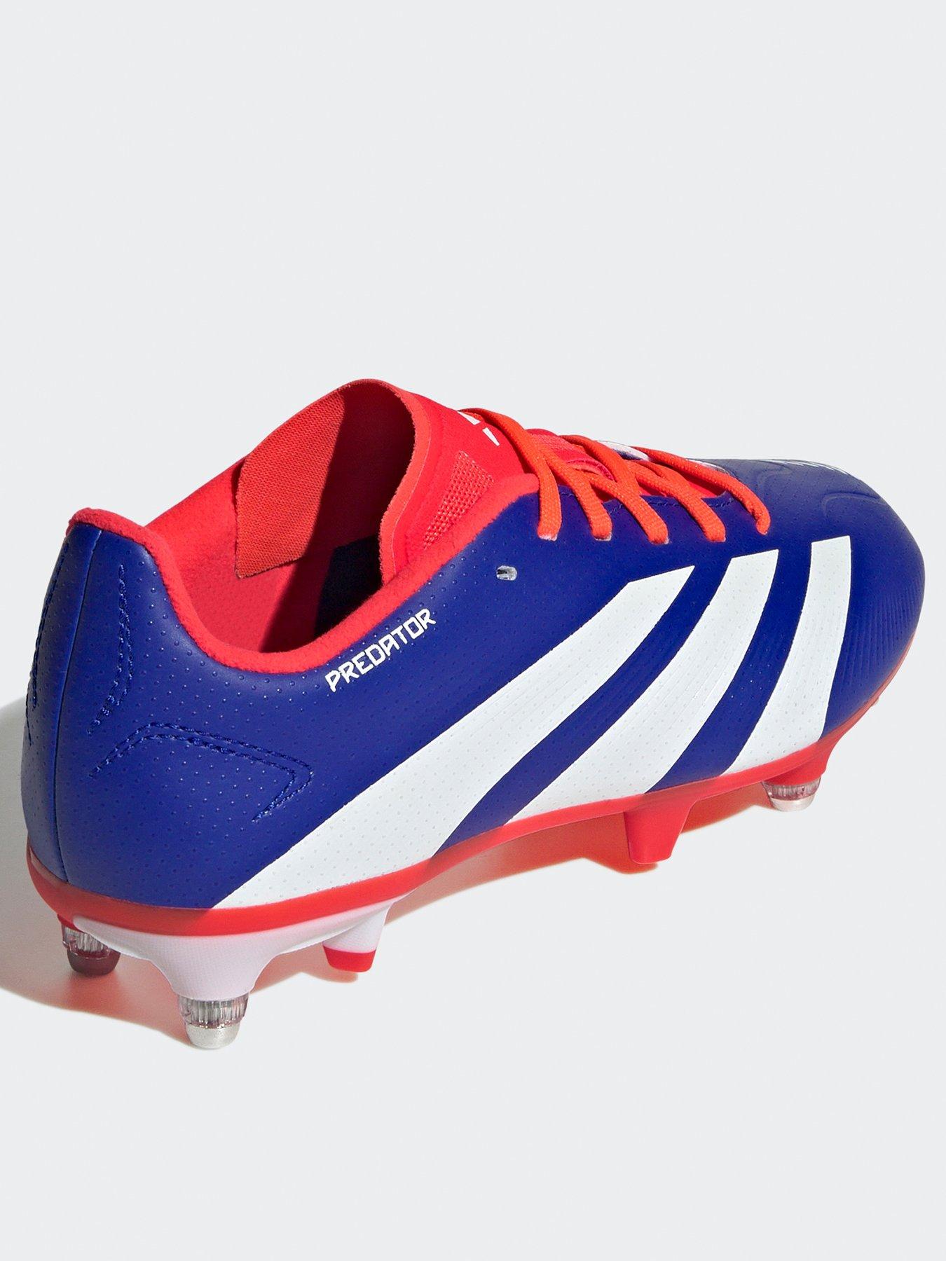 adidas Junior Predator League Soft Ground Football Boot Blue Very