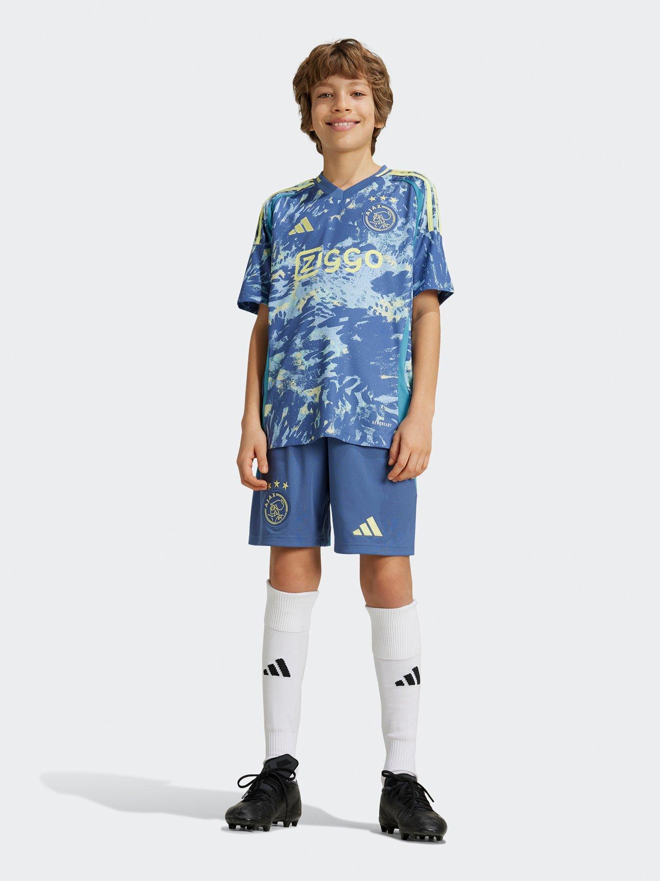 adidas Ajax Junior 24/25 Away Stadium Replica Shirt -blue Very