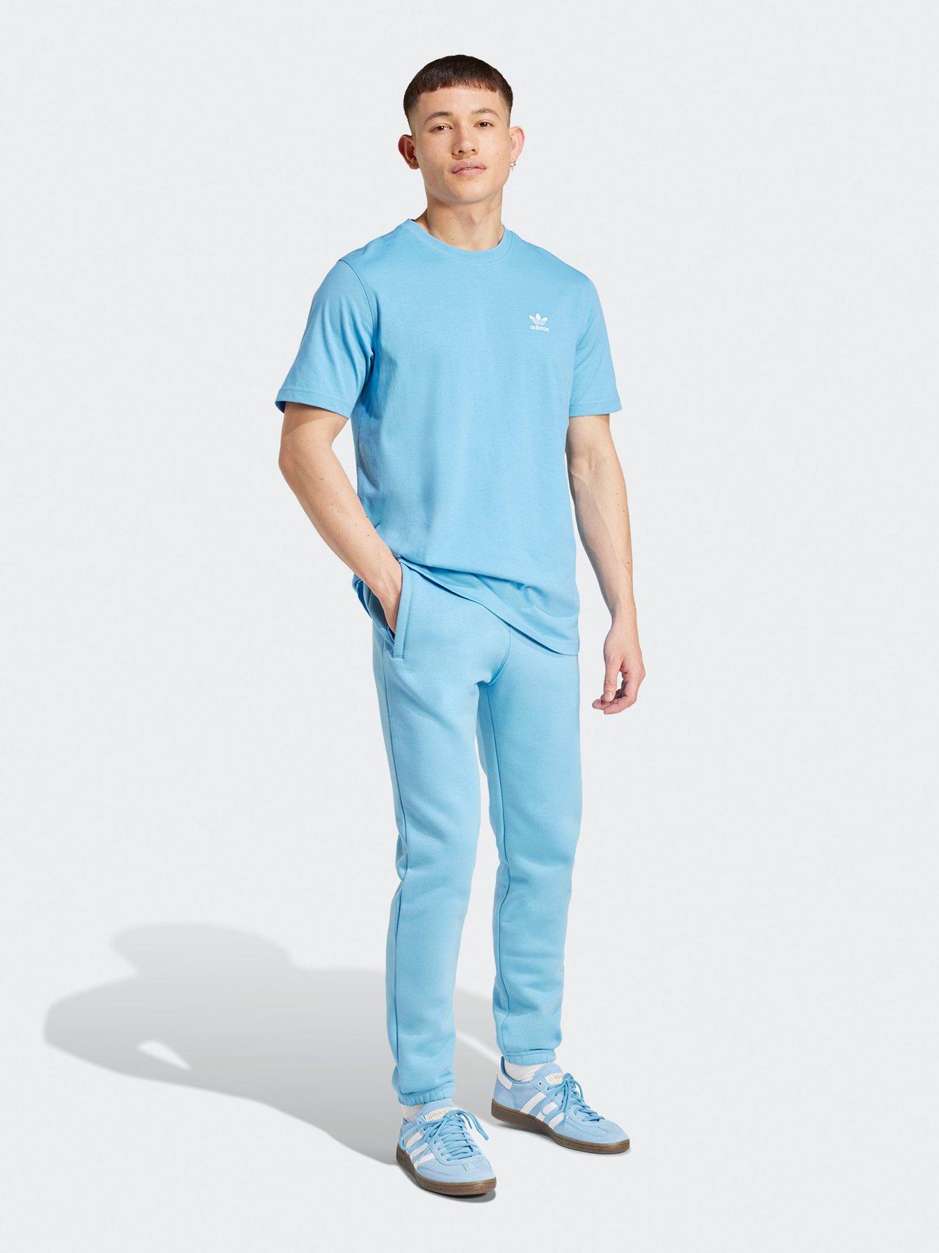 Light blue adidas originals t shirt 2025