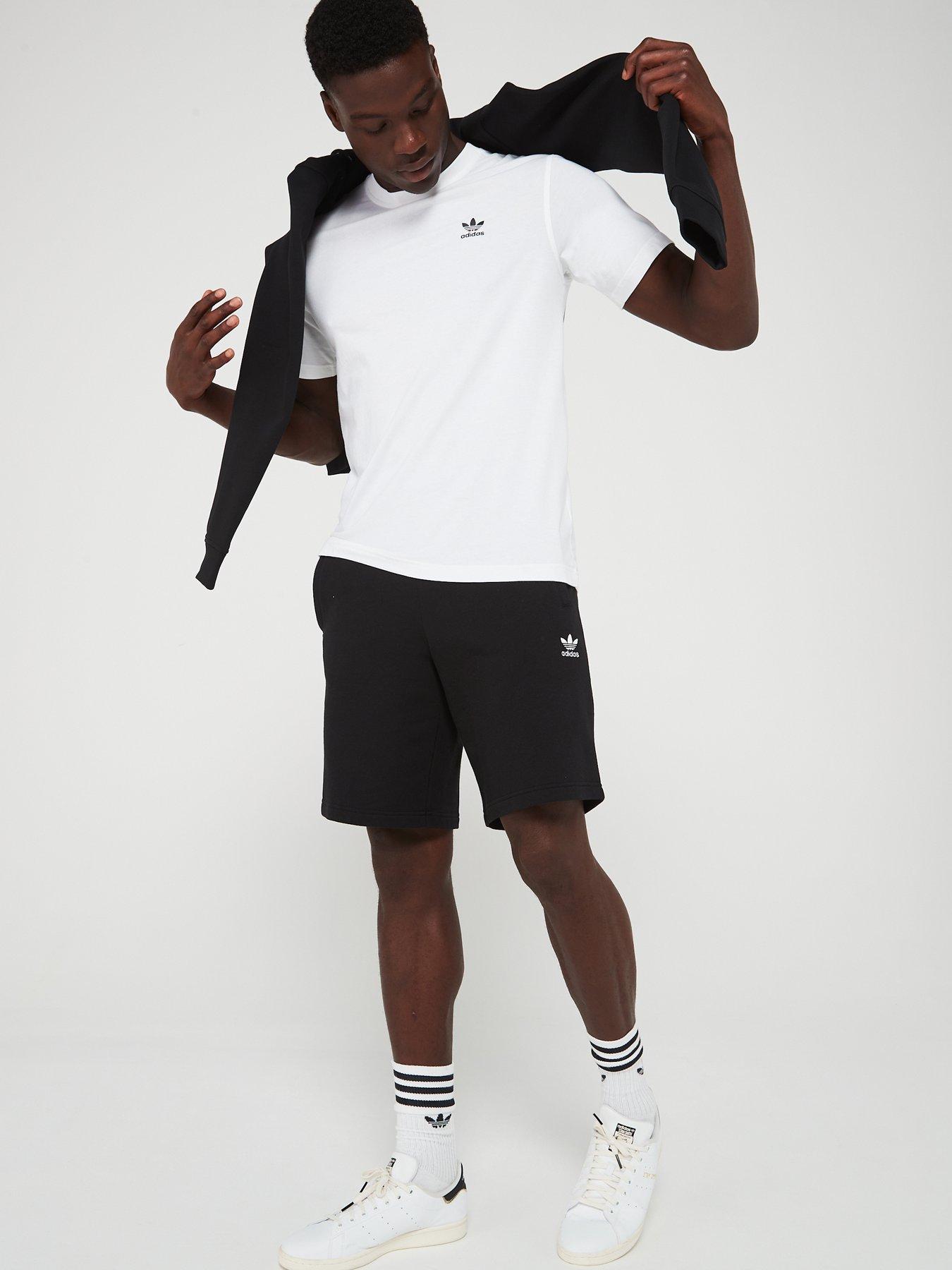 Image 3 of 5 of adidas Originals Men's Essentials Tee - White