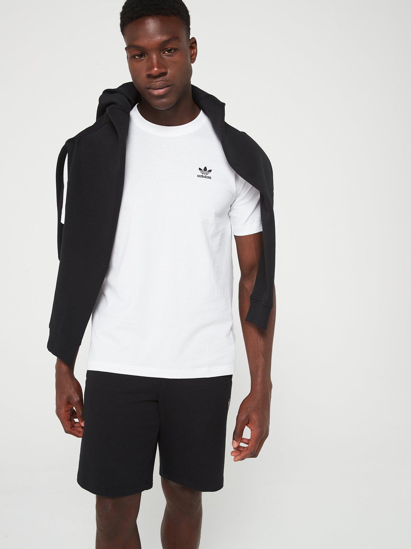 Image 5 of 5 of adidas Originals Men's Essentials Tee - White