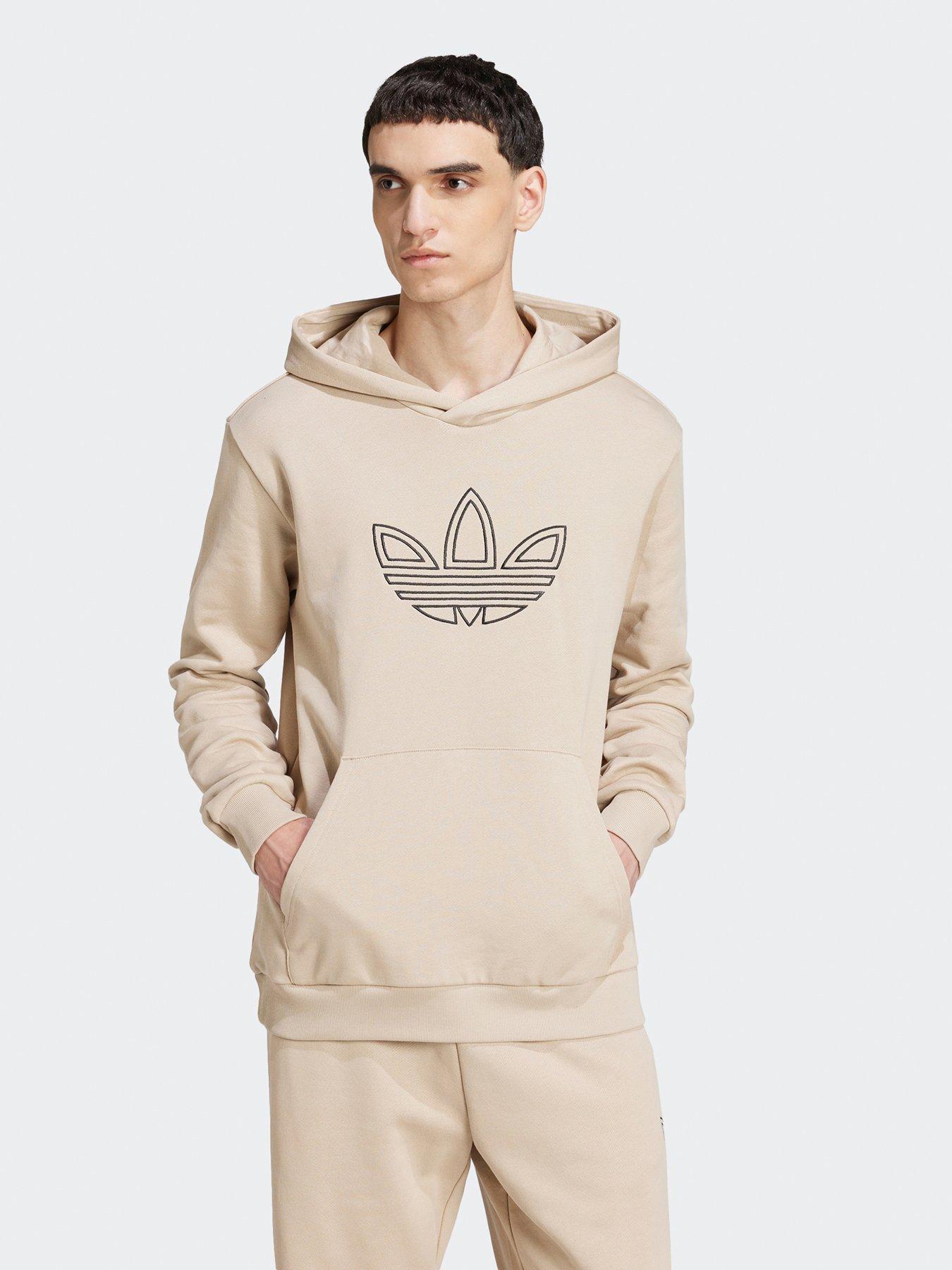 Adidas outline hoodie set sale