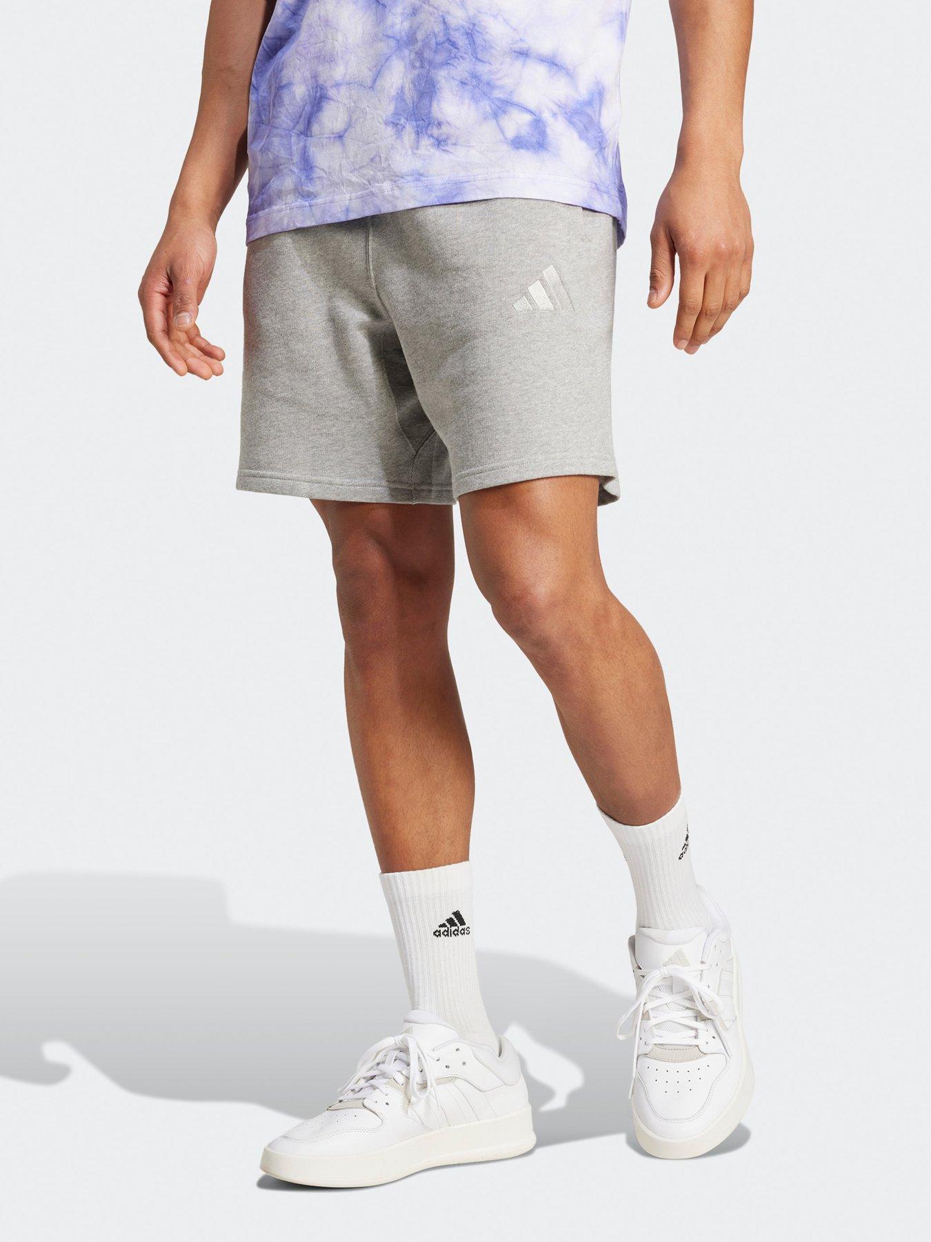 adidas Sportswear Mens All Season French Terry Short Grey Very