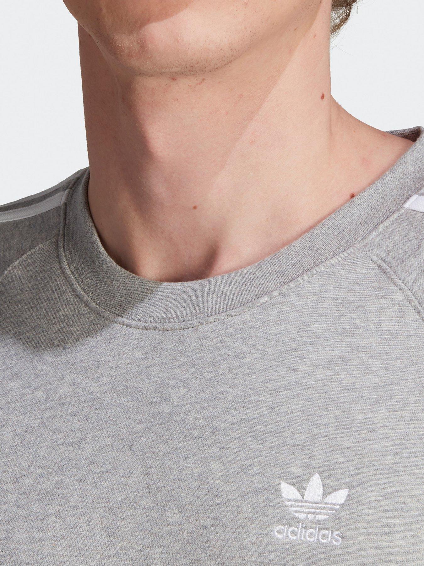 adidas Originals Mens 3 stripes Crew Very