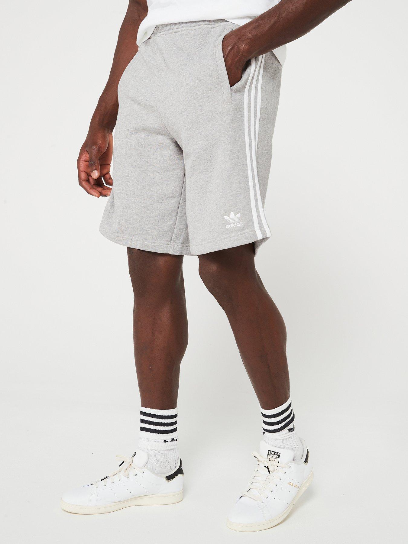 Mens 3 stripes Short Grey