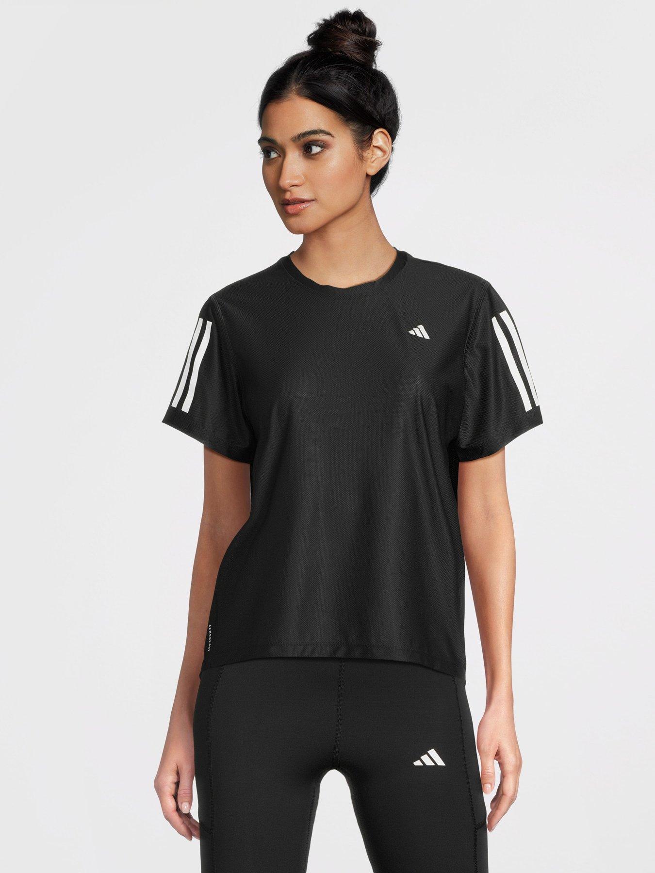 adidas Womens Running Own The Run T-Shirt - Black