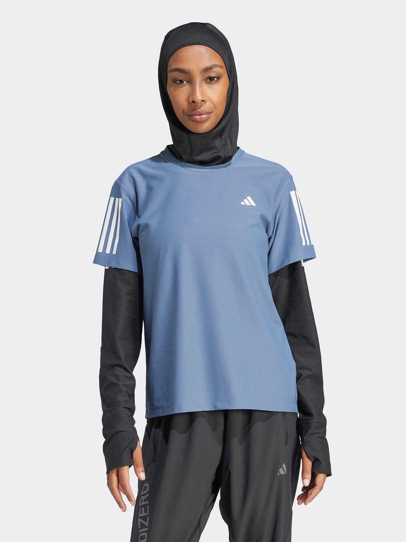 undefined Womens Running Own The Run T-shirt - Navy