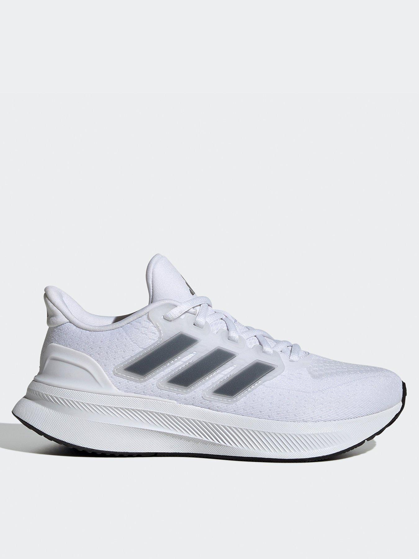 undefined Junior Unisex Running Ultrabounce Trainers - White/Black