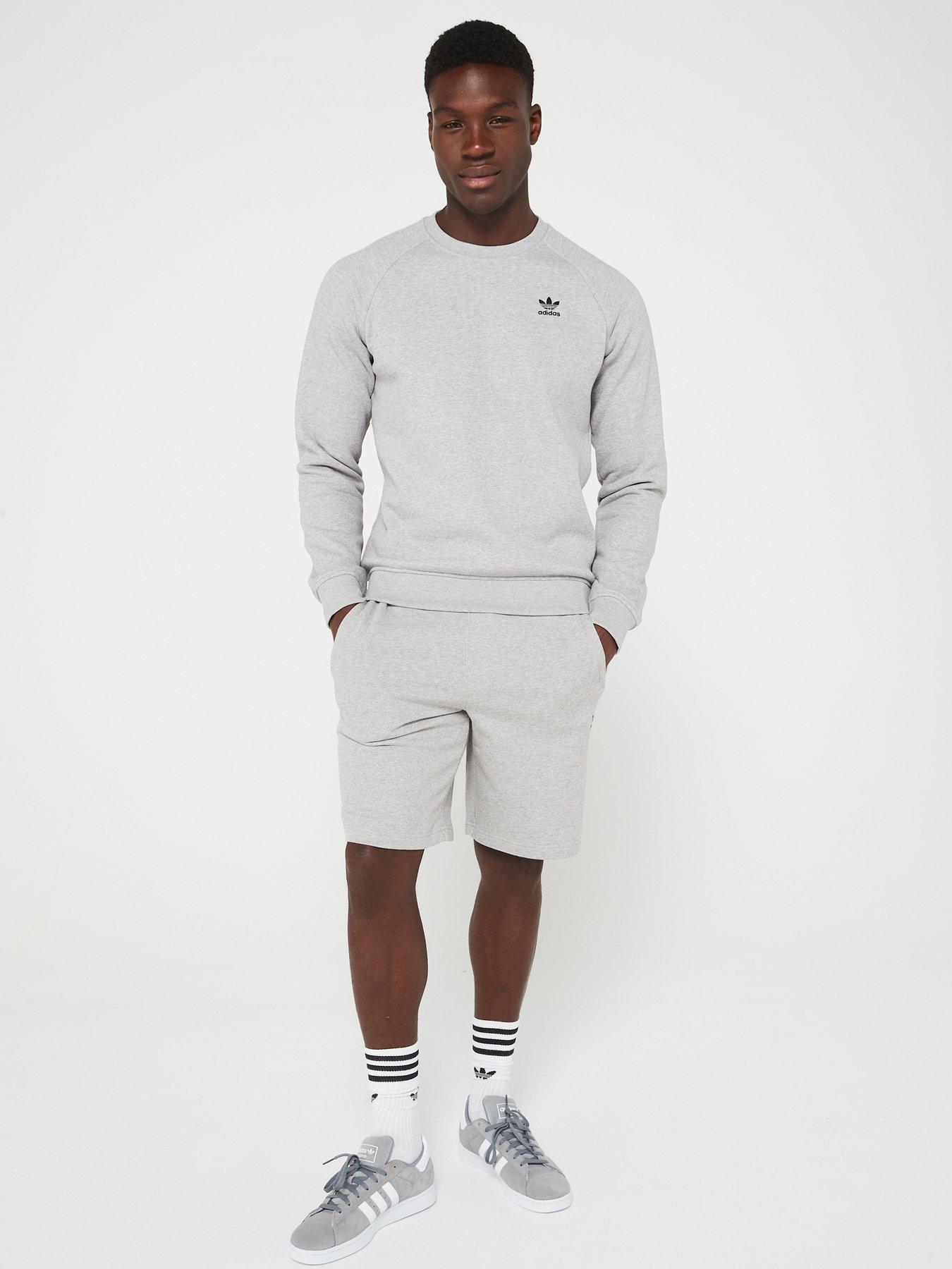 Image 3 of 4 of adidas Originals Mens Essentials Short - Grey