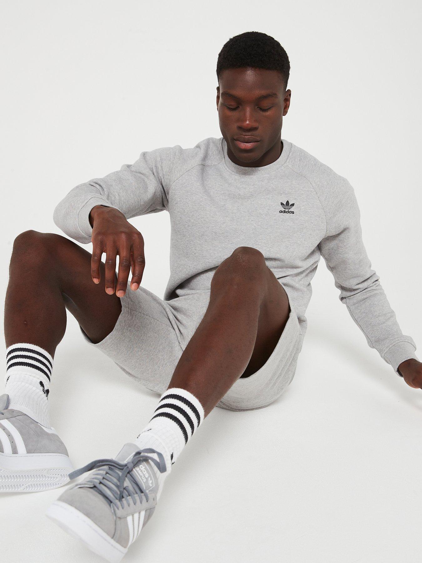Image 4 of 4 of adidas Originals Mens Essentials Short - Grey