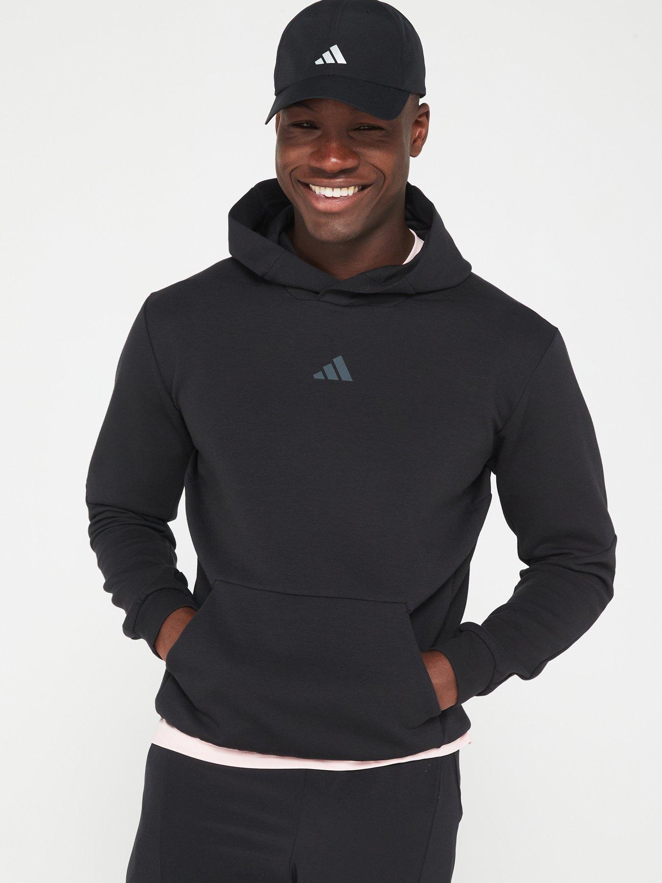 Mens Training Designed 4 Training Pull Over Hoodie Black
