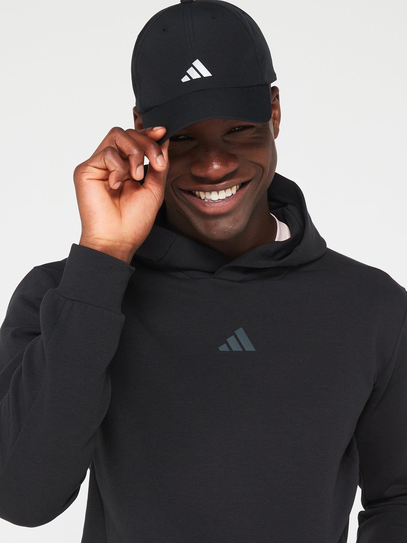 Black caps training hoodie sales