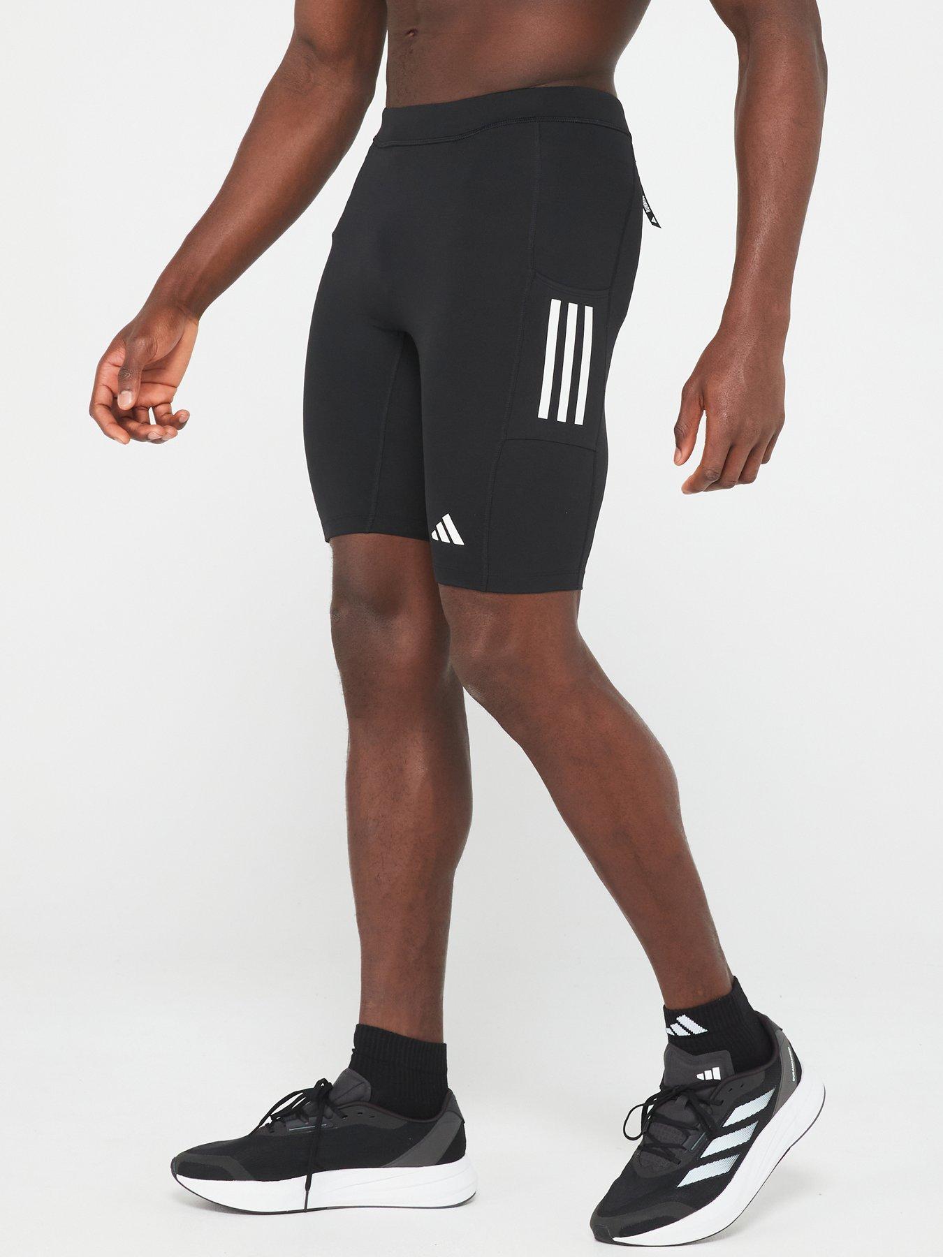 adidas Mens Running Own The Run Short Tight - Black