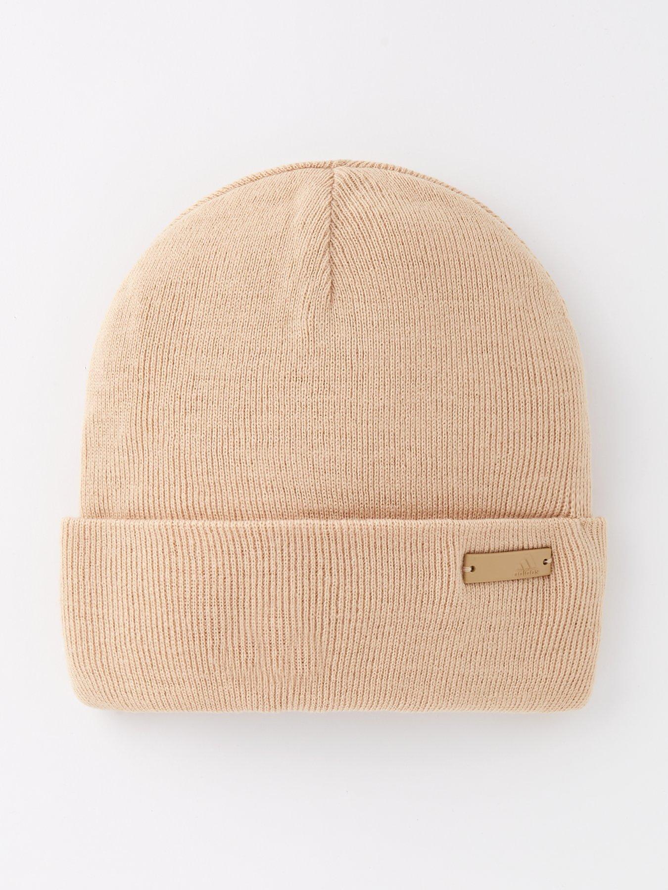 undefined Unisex Tonal Metal Beanie - Beige