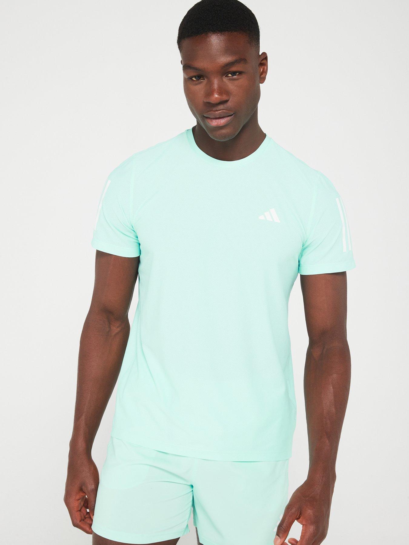undefined Mens Running Own The Run T-shirt - Green