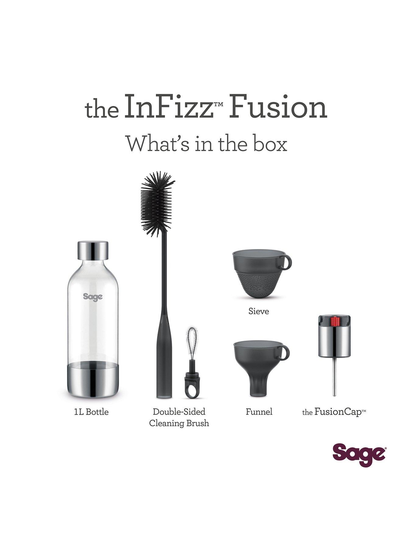 Image 7 of 8 of Sage the InFizz Fusion Sparkling Carbonator Noir