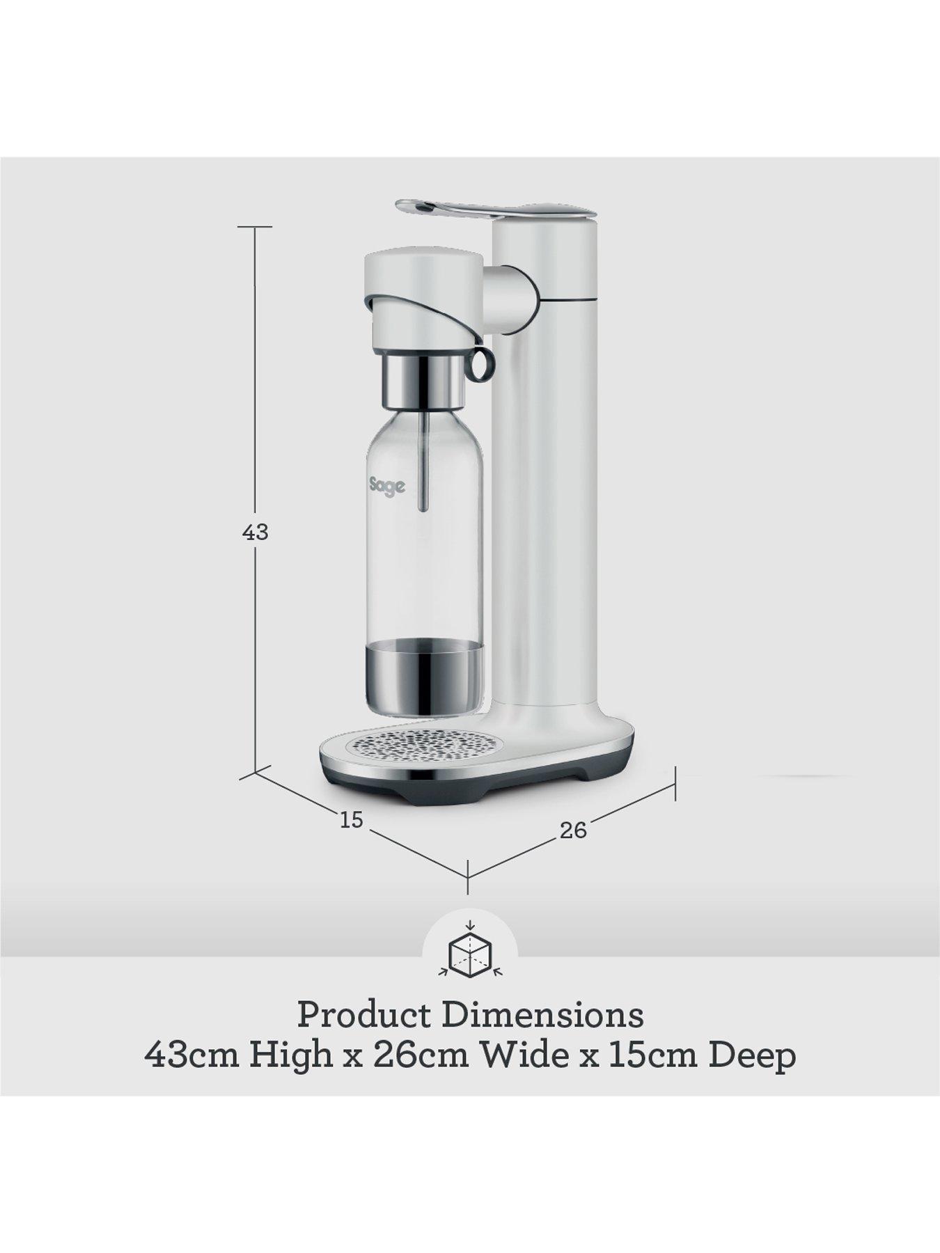 Image 5 of 8 of Sage the InFizz Fusion Sparkling Carbonator Sea Salt