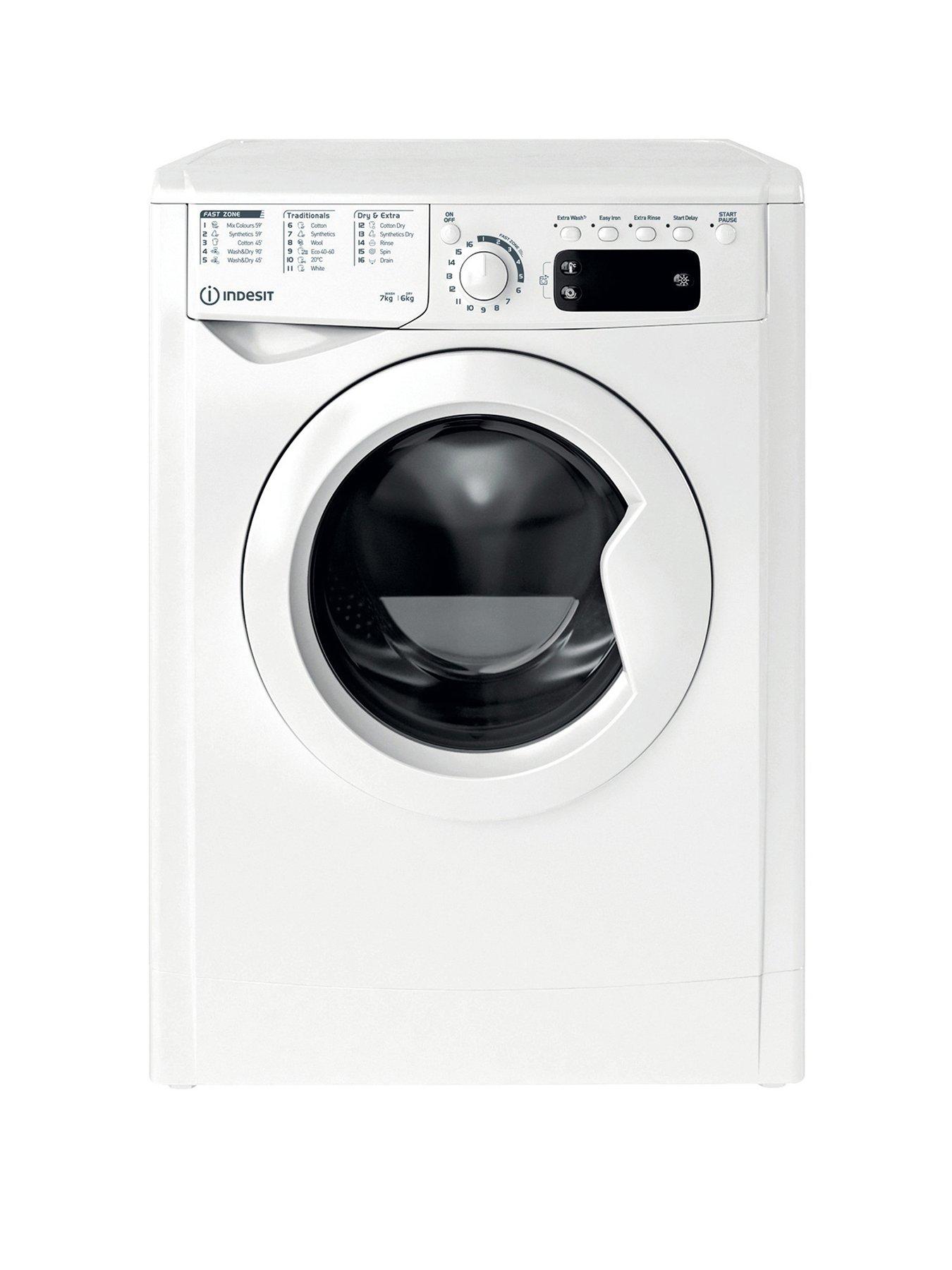 Image 1 of 5 of Indesit EWDE761483W 7kg Washer Dryer - White
