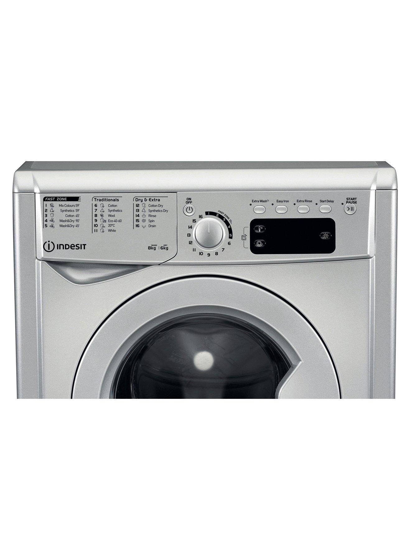 Indesit EWDE861483S 8kg Washer Dryer Silver Very