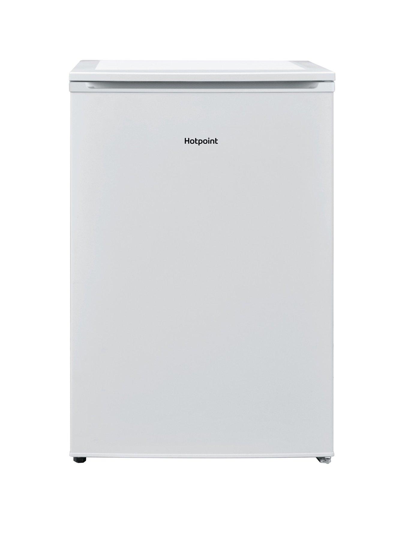 Product photograph of Hotpoint Low Frost H55vm1120w Undercounter Fridge - White from very.co.uk