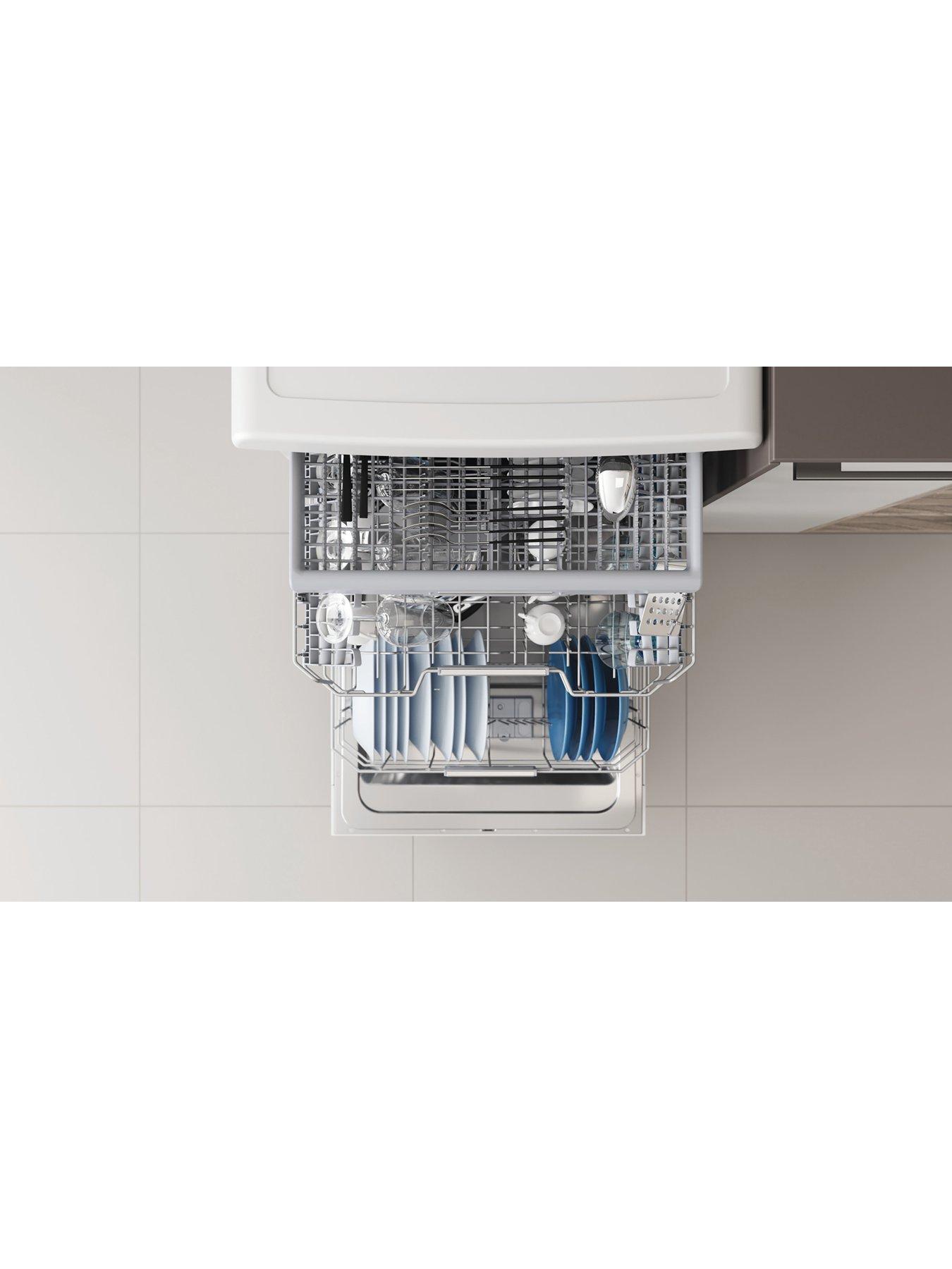 Image 6 of 8 of Indesit DFO3T133FUK Fullsize 14-Place Setting Freestanding Dishwasher - White