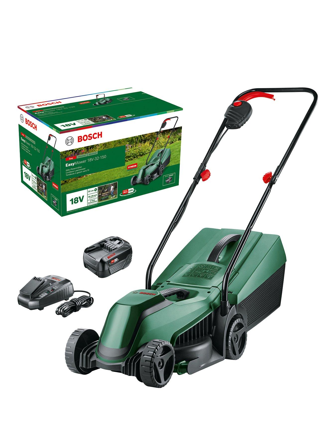 Product photograph of Bosch Easymower 18v-32-200 1x4 0ah from very.co.uk