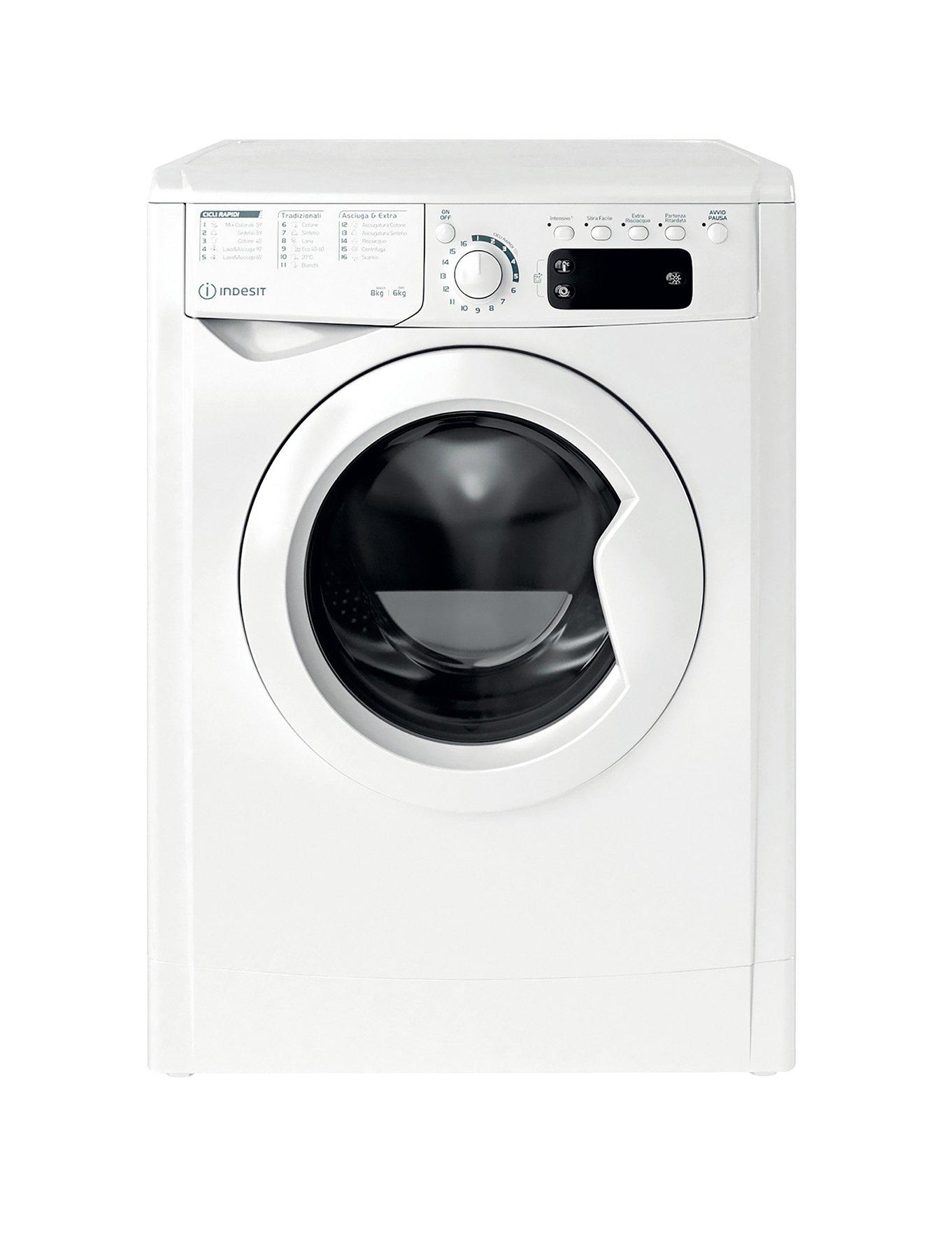 undefined EWDE861483W 8kg Washer Dryer - White