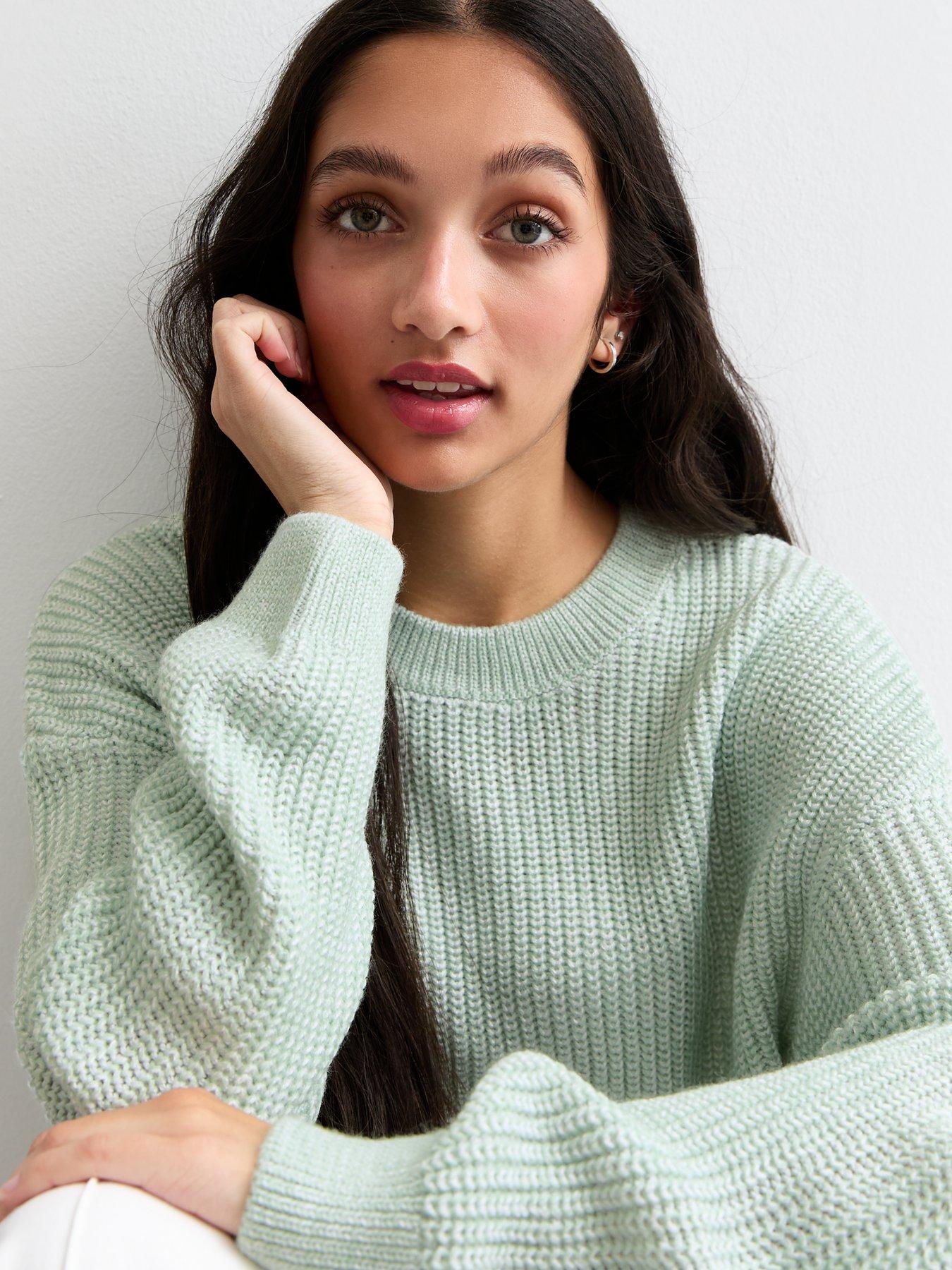 Green jumper girls deals