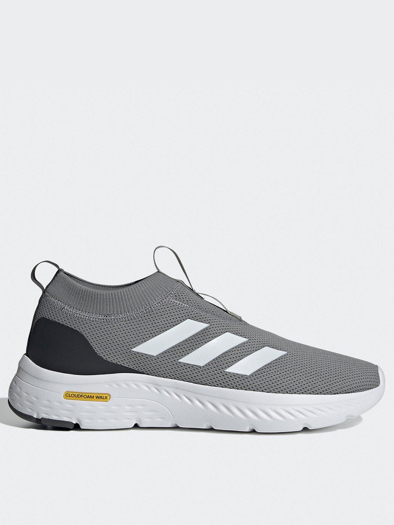 undefined Men's Cloudfoam Move Sock Trainers - Grey