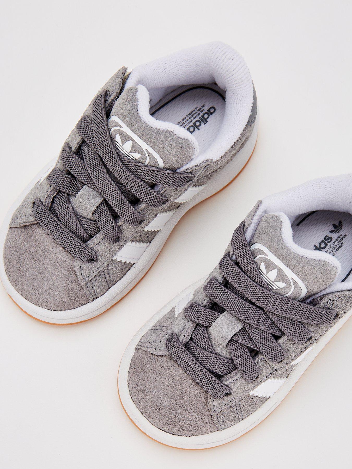 adidas Originals Unisex Infant Campus 00s Elastic Trainers Grey Very