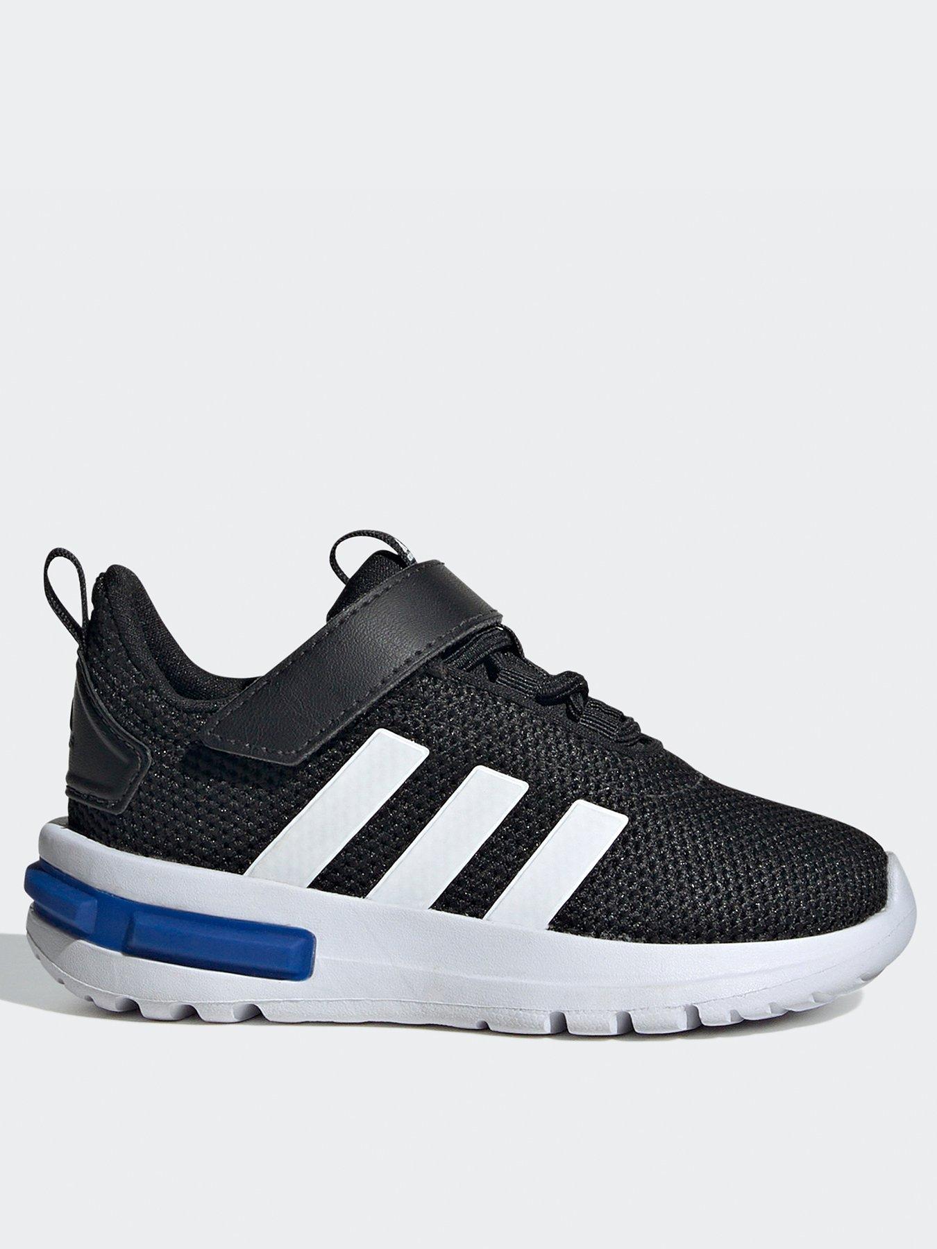 Image of adidas Sportswear Infant Racer Tr23 Elasticated Trainers - Black/white