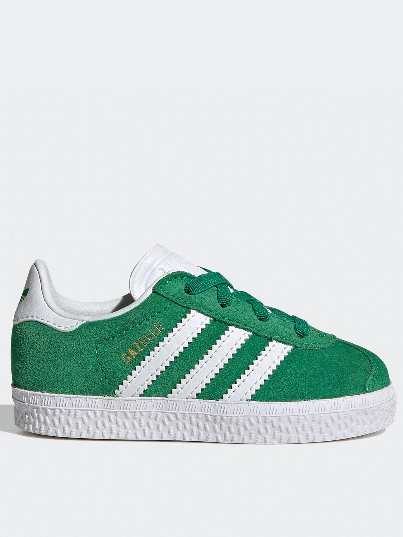 Green adidas trainers online