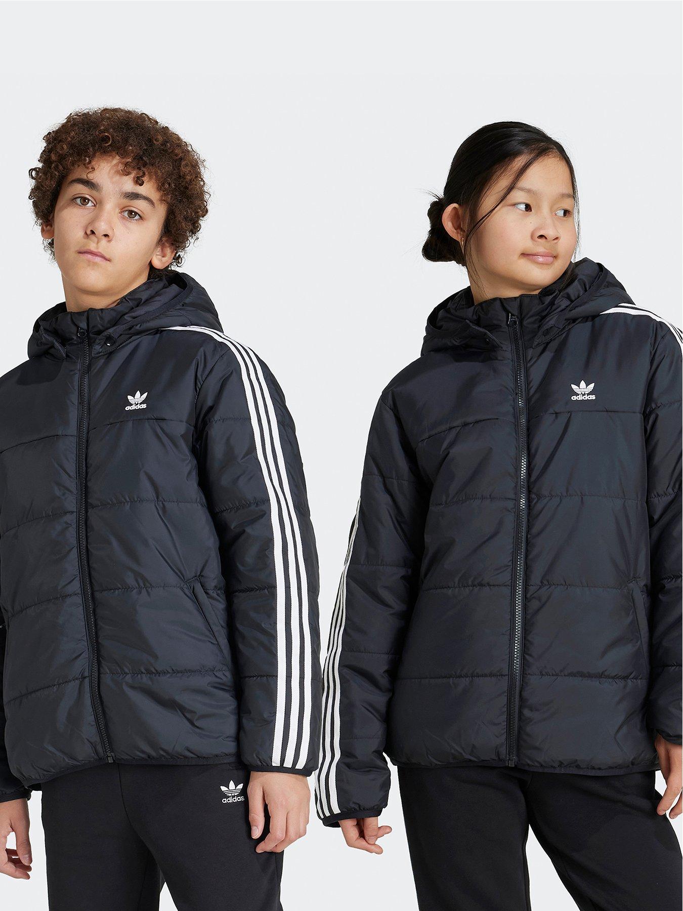 undefined Older Unisex Padded Jacket - Black