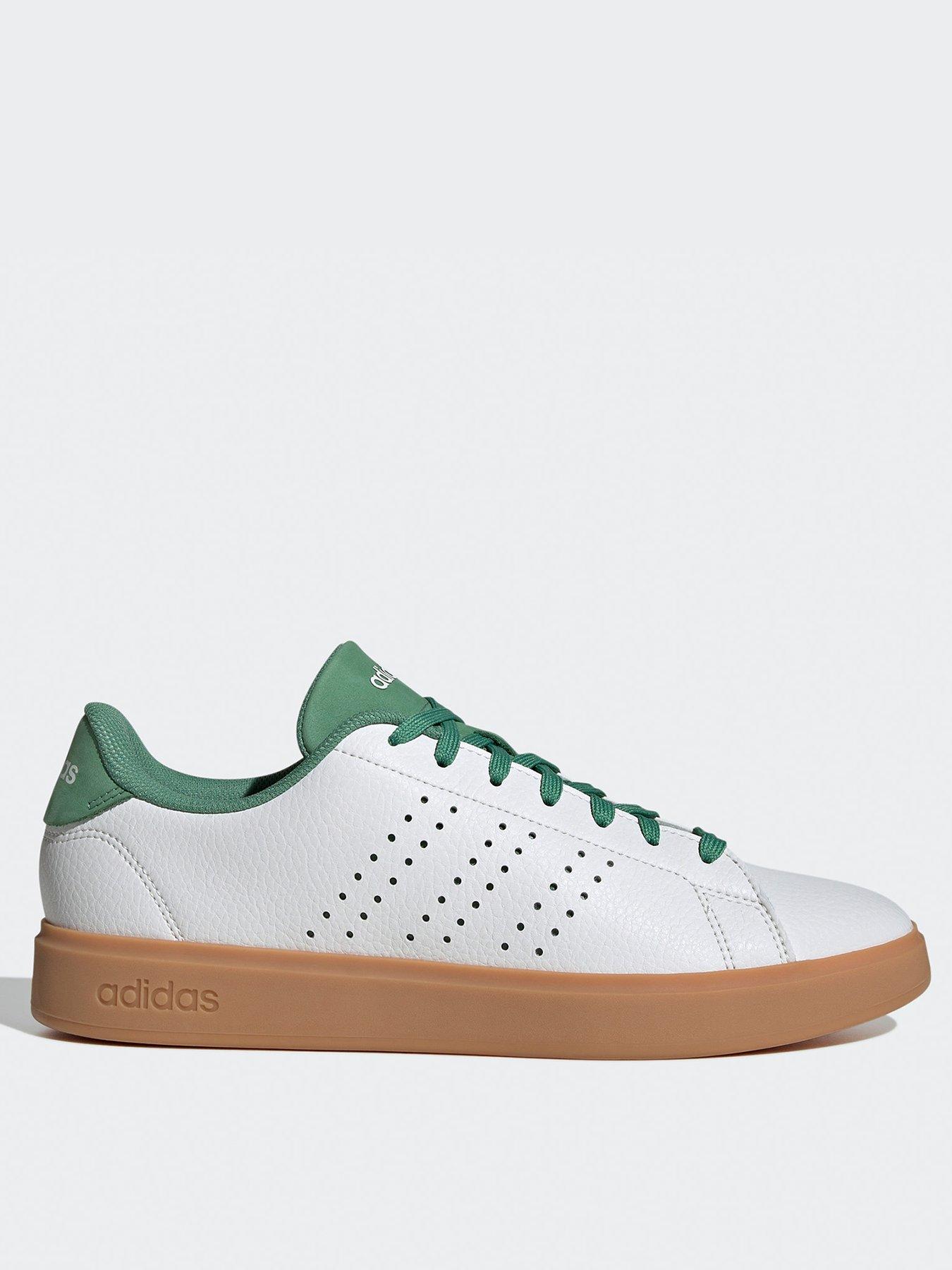 Men s Advantage 2.0 Trainers White Green