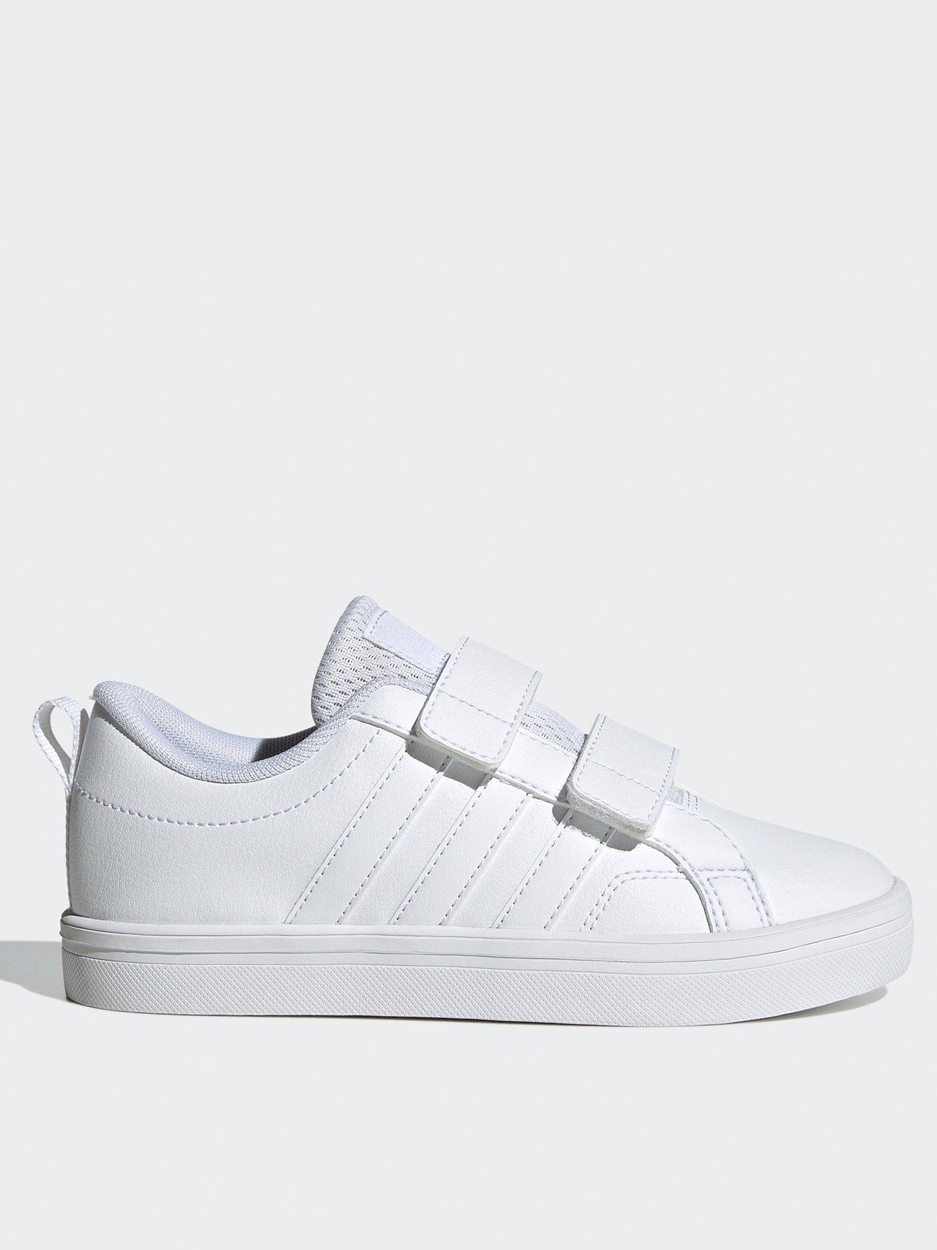 adidas Sportswear Kid's Vs Pace 20 Velcro Trainers - White/White