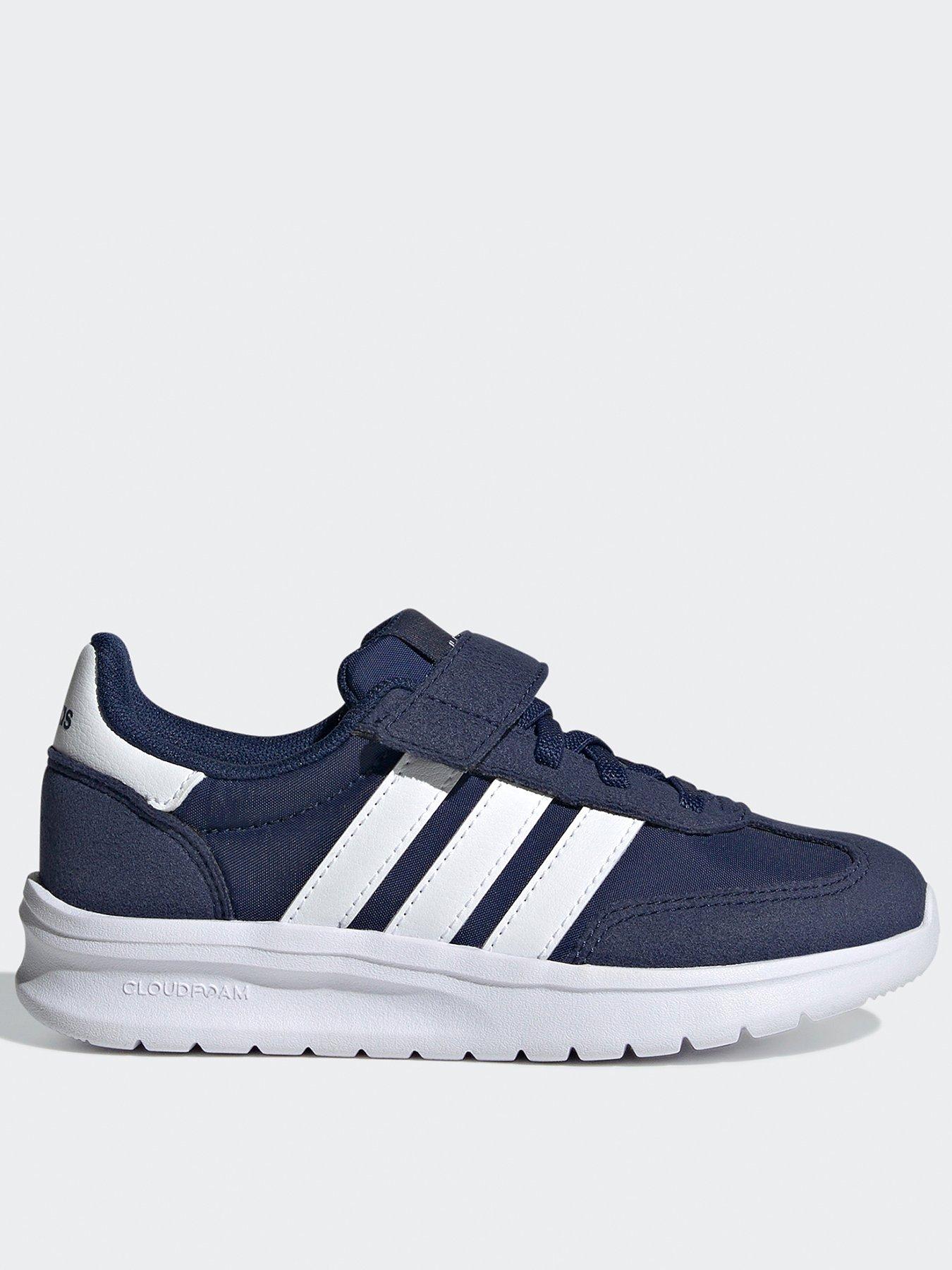 undefined Kids Run 70s 2.0 Trainers - Blue/white