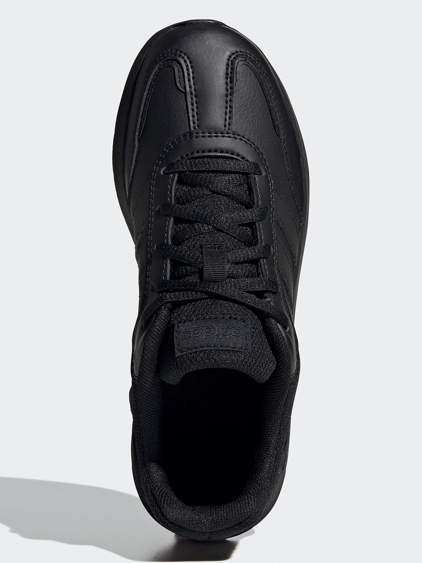 Image 4 of 6 of adidas Sportswear Junior Tensaur Switch Trainers - Black/Black