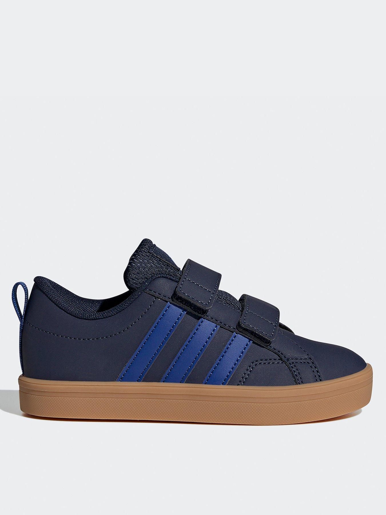 undefined Kid's Vs Pace 2.0 Velcro Trainers  - Navy